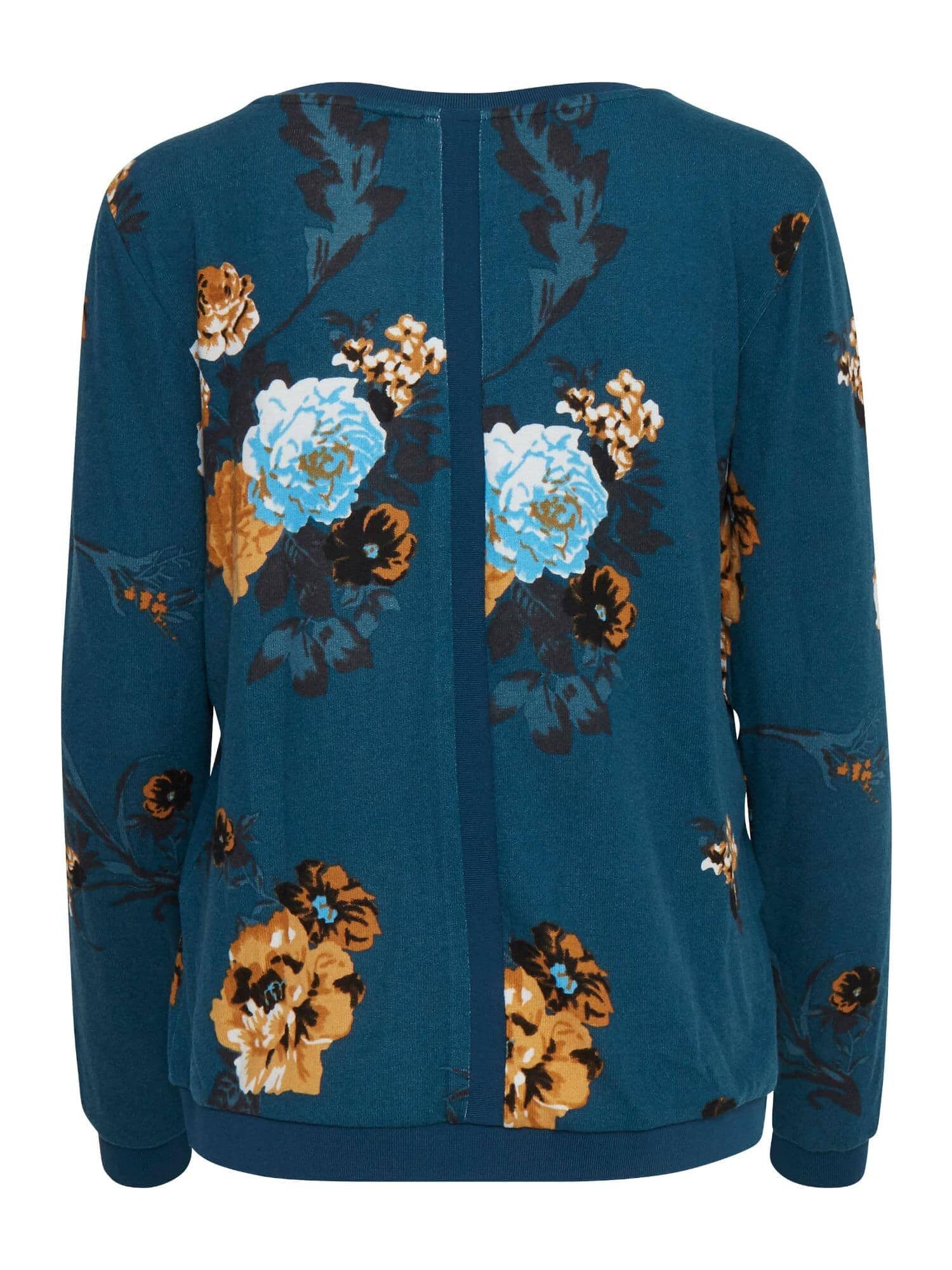 Fransa FISOFT 1 Sweatshirt Reflecting Pond Mix