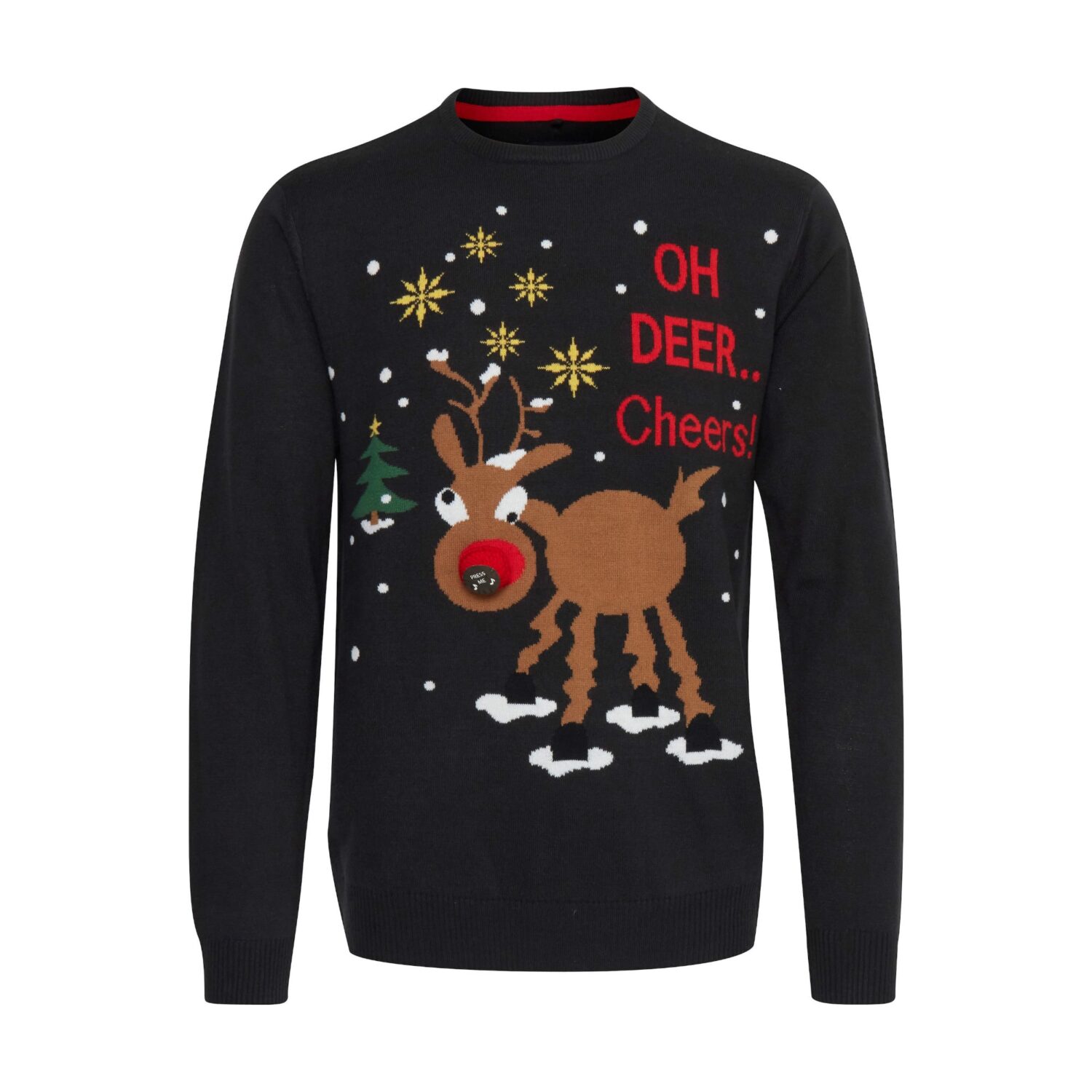 Blend Christmas Pullover Rudolph Music