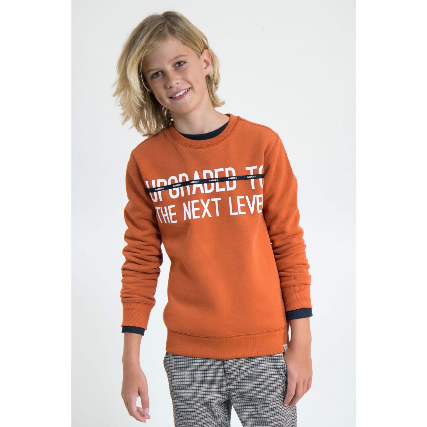 Garcia Sweatshirt J93660 Storm Orange