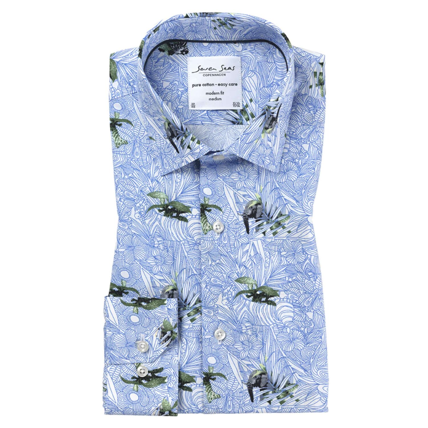 Seven Seas Skjorte Jungle