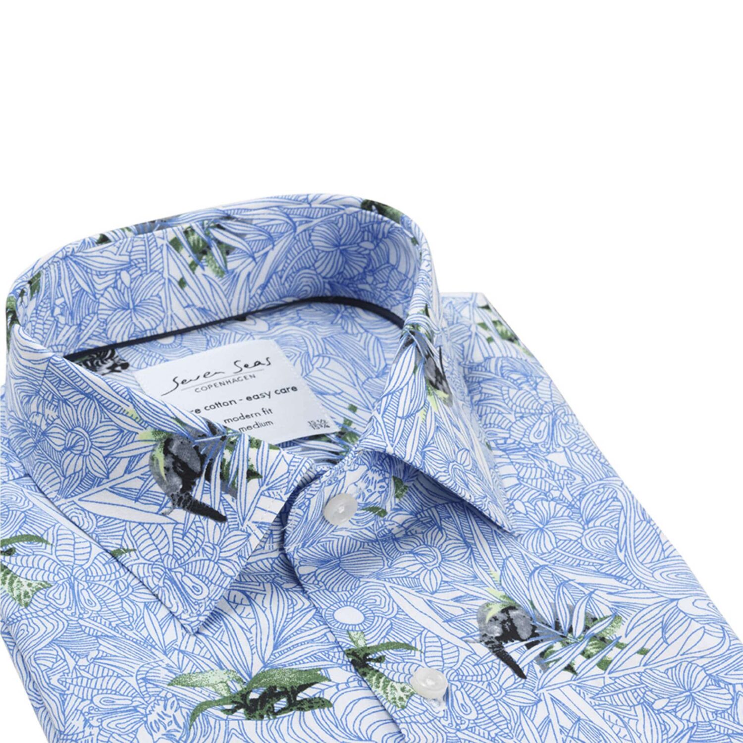 Seven Seas Skjorte Jungle