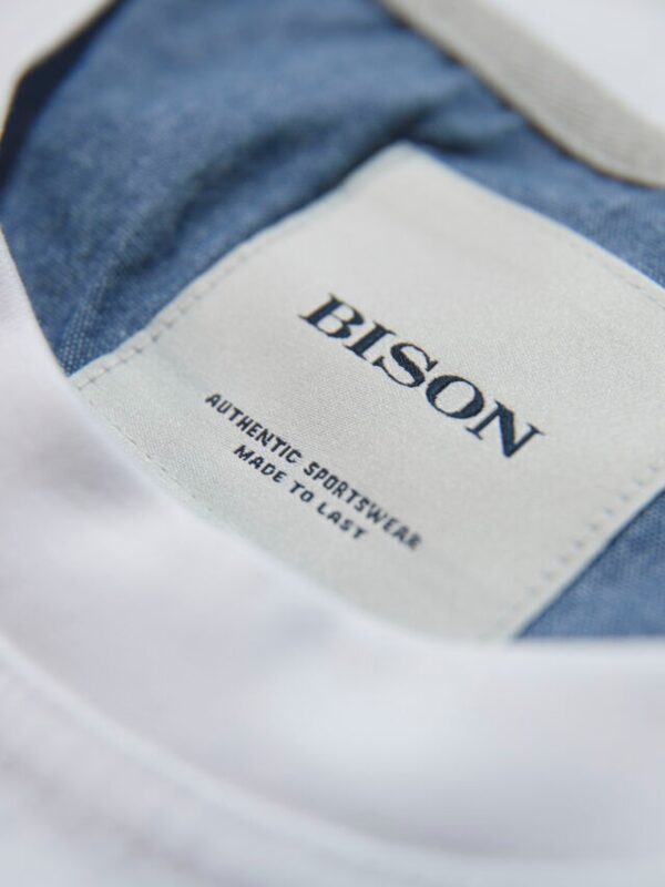 Bison T-shirt 80-40000 Hvid