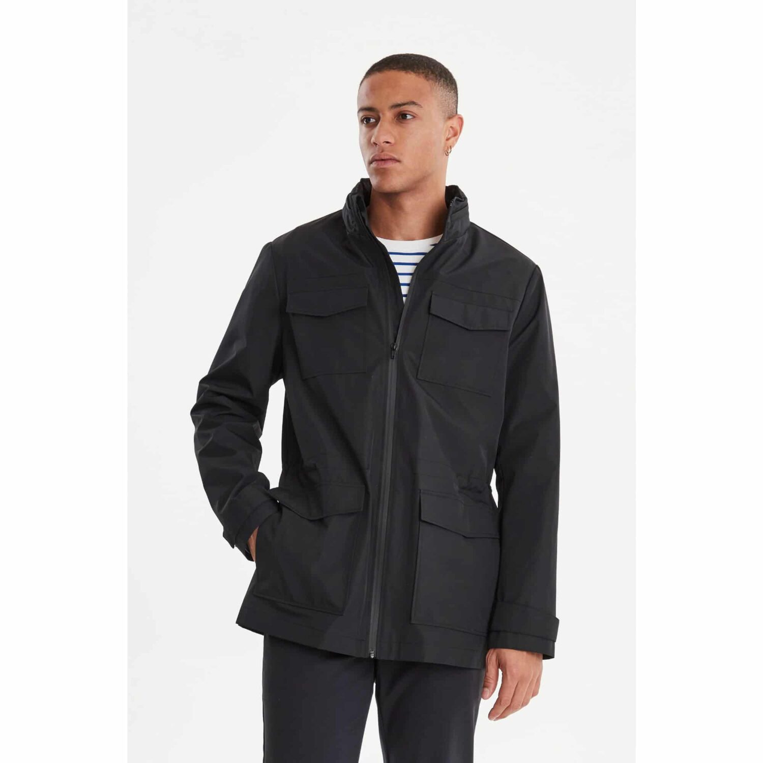 Casual Friday M65 Field Jacket Sort