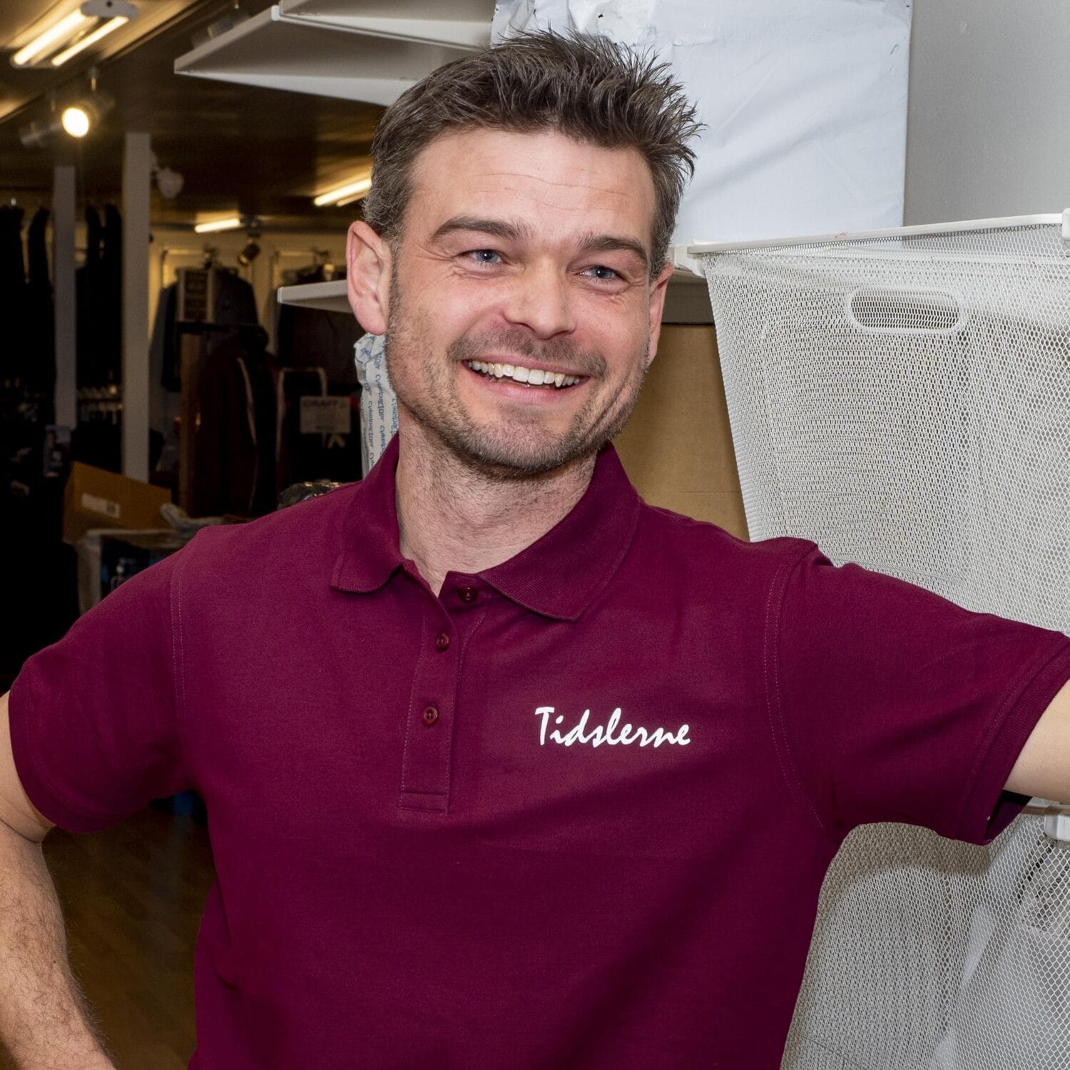Tidslerne herre polo (bordeaux)