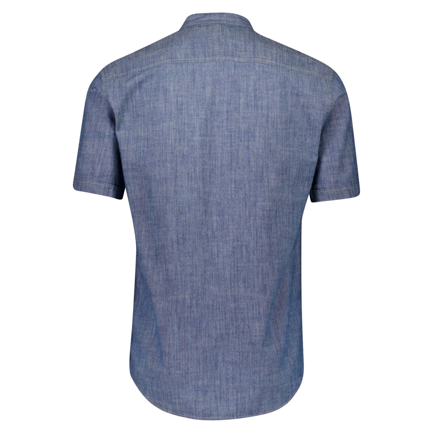 Lindbergh Skjorte Mandarin Collar Denim