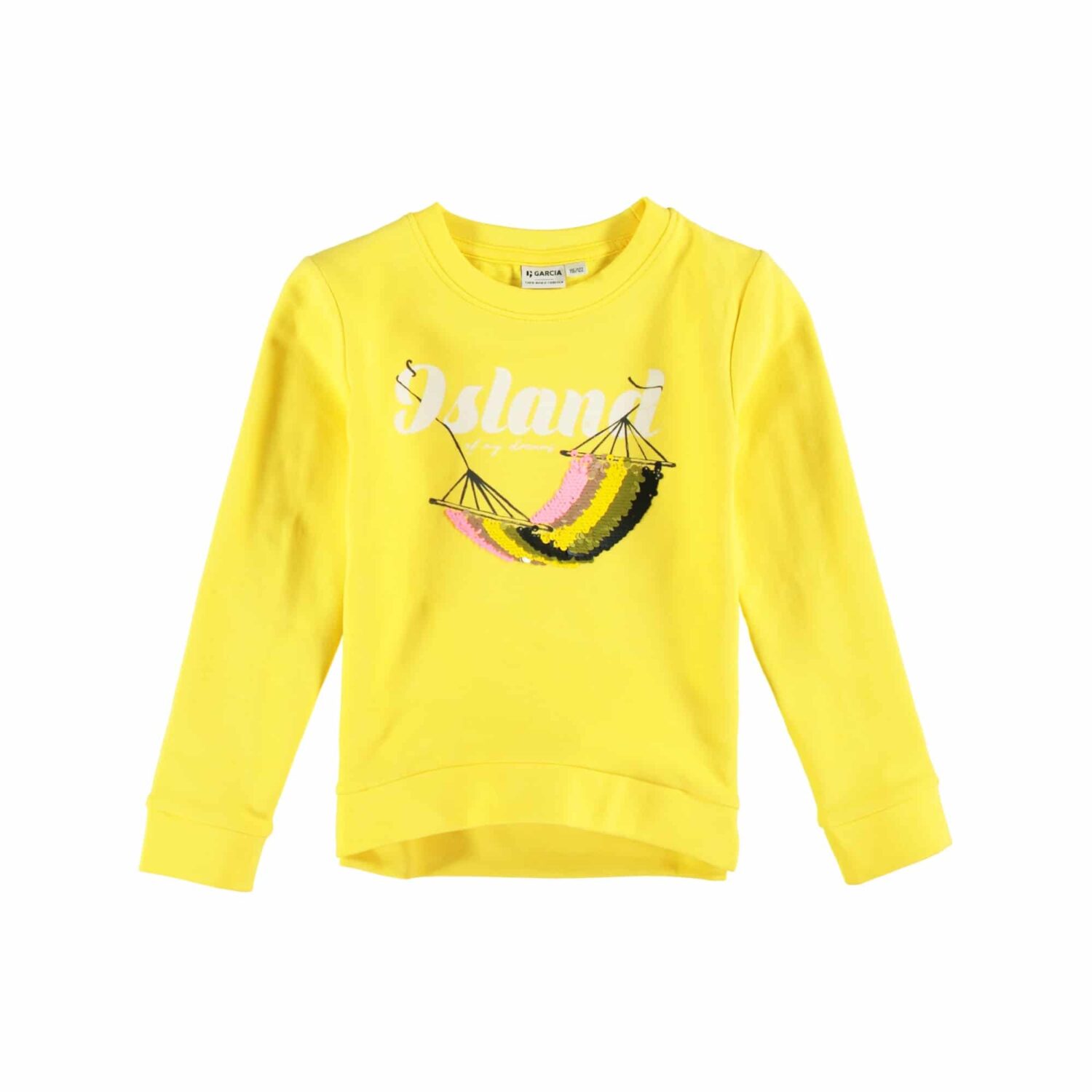 Garcia Sweatshirt P04460 Fire Yellow