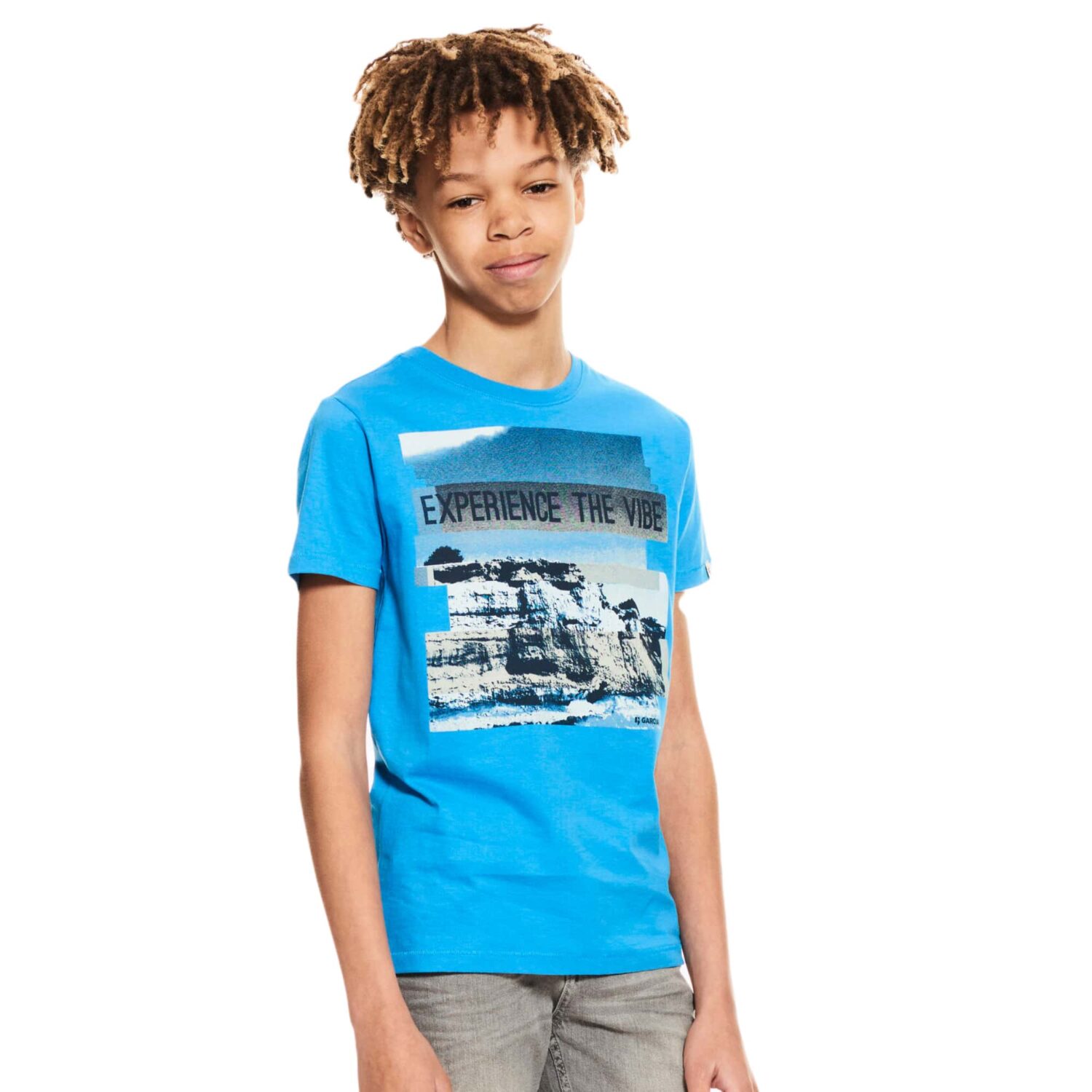 Garcia T-shirt P03600 Vivid Blue