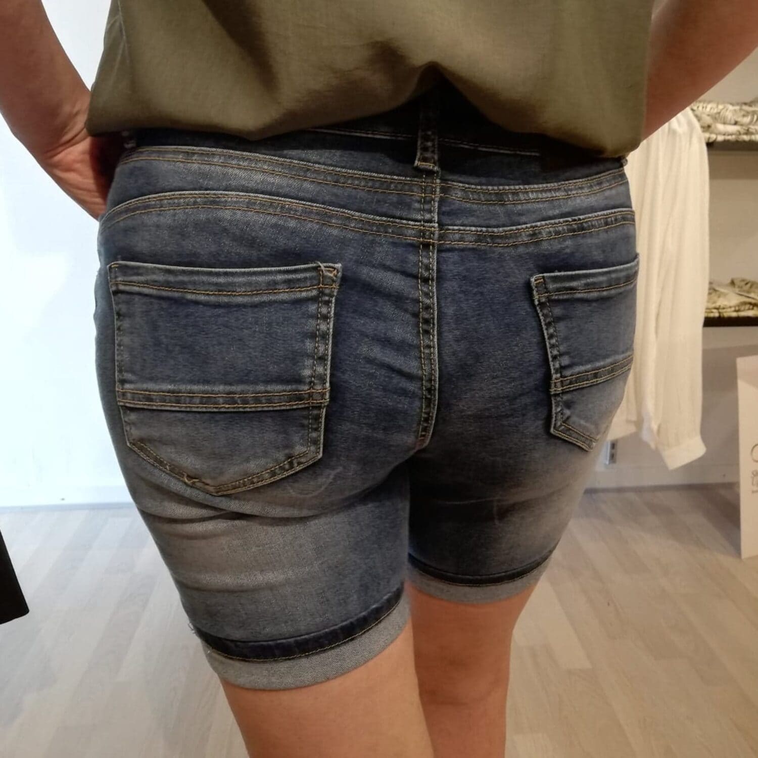 MAPP Patti Denim Shorts Used Wash