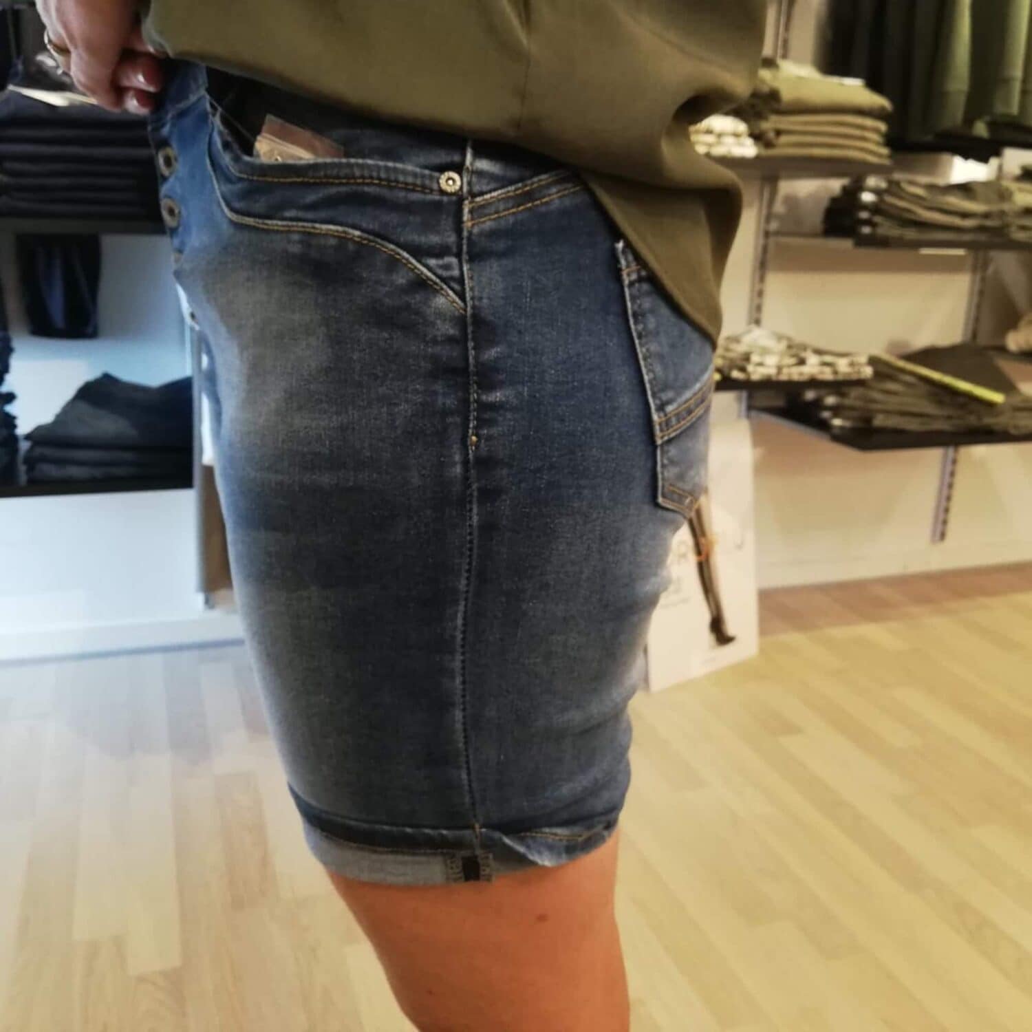 MAPP Patti Denim Shorts Used Wash