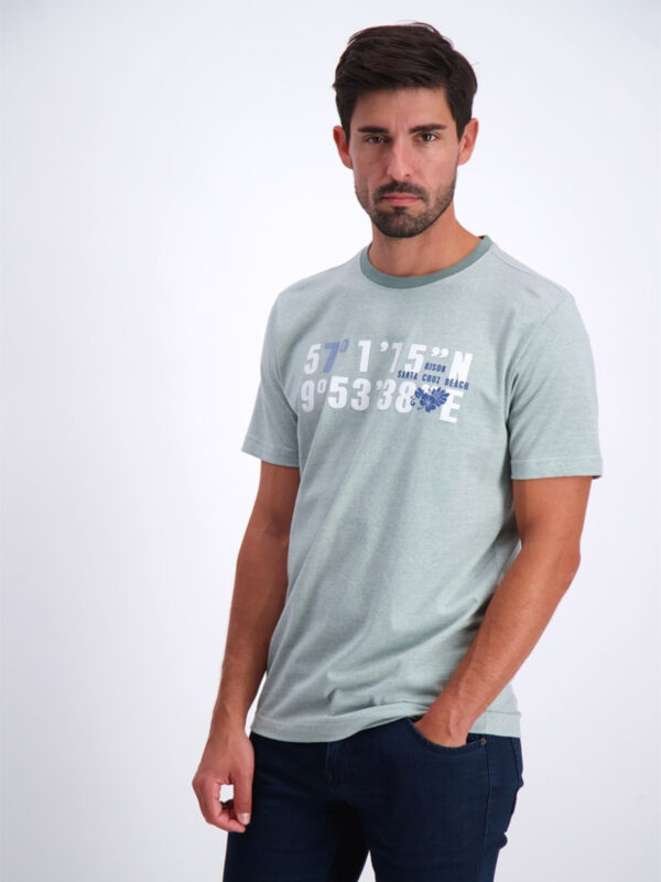 Bison T-shirt 80-400017 GREEN