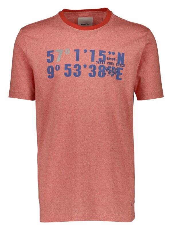 Bison T-shirt 80-400017 ORANGE