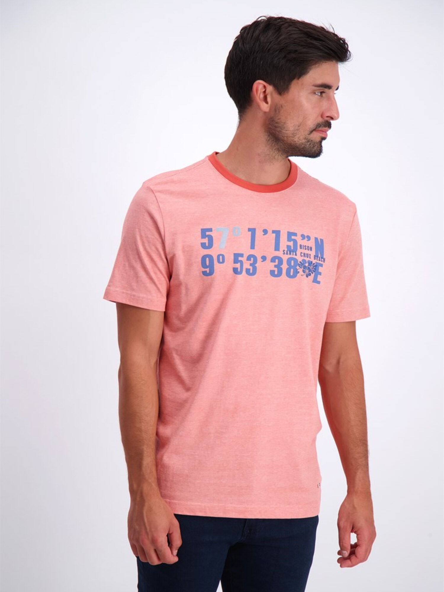 Bison T-shirt 80-400017 ORANGE