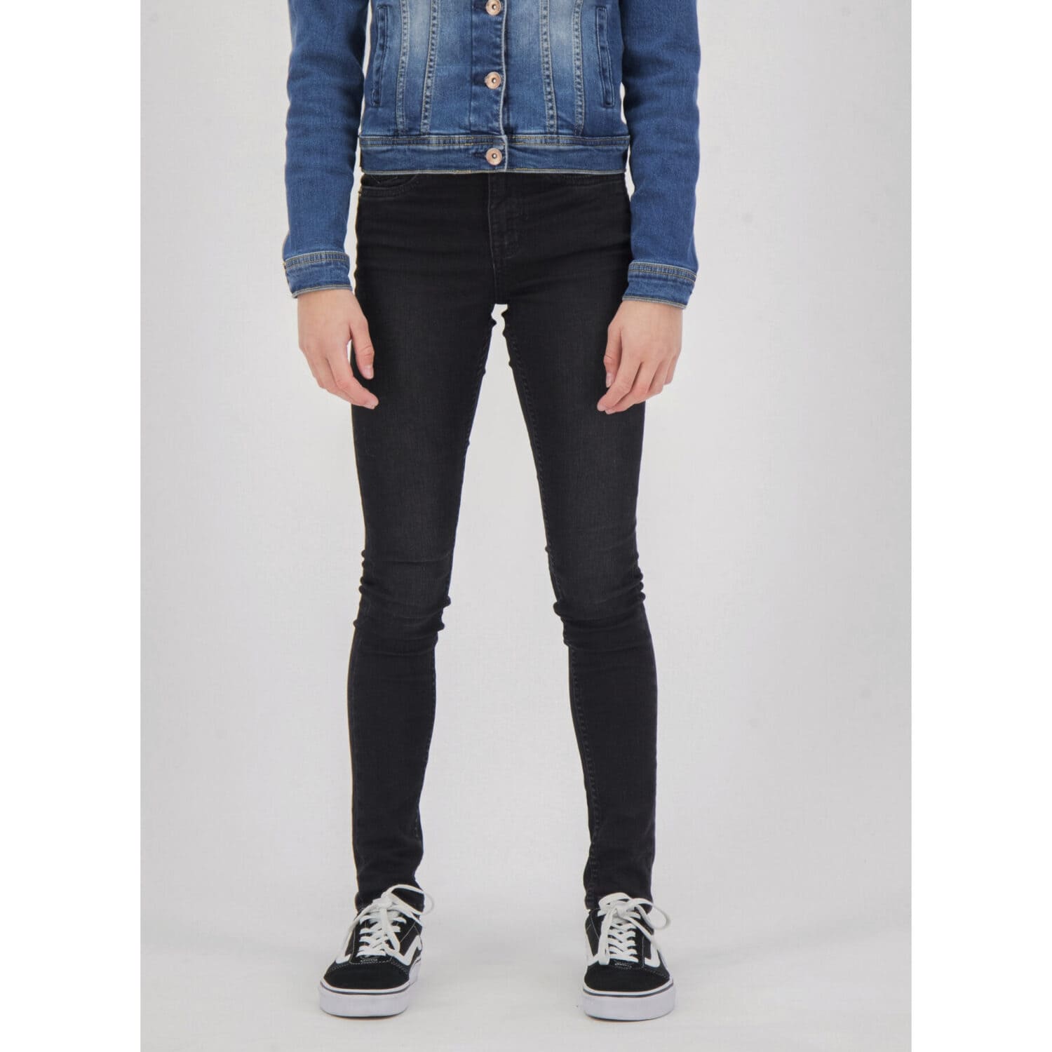 Garcia Pige Rianna Superslim Jeans Coal Denim - Rinsed
