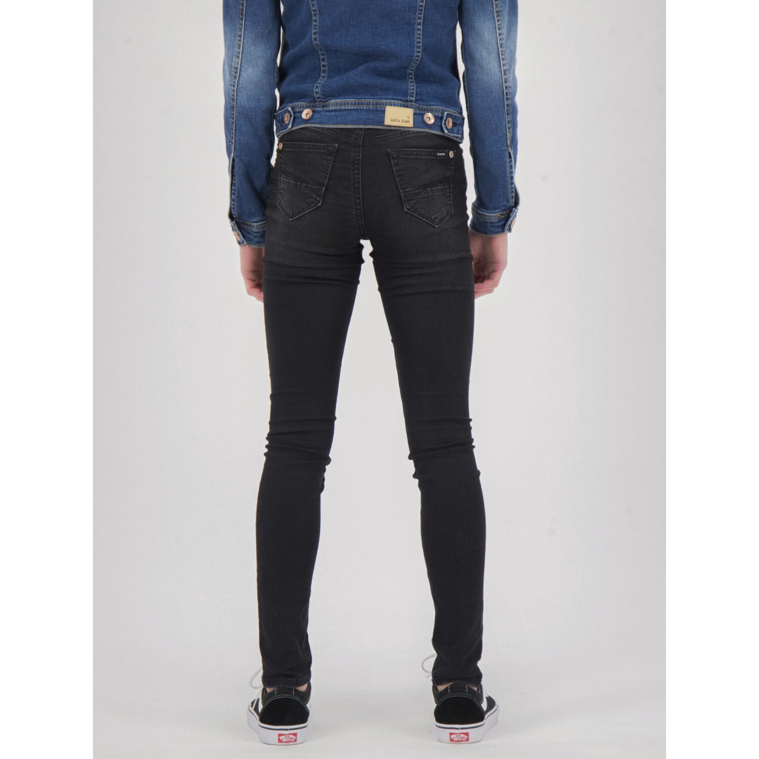 Garcia Pige Rianna Superslim Jeans Coal Denim - Rinsed