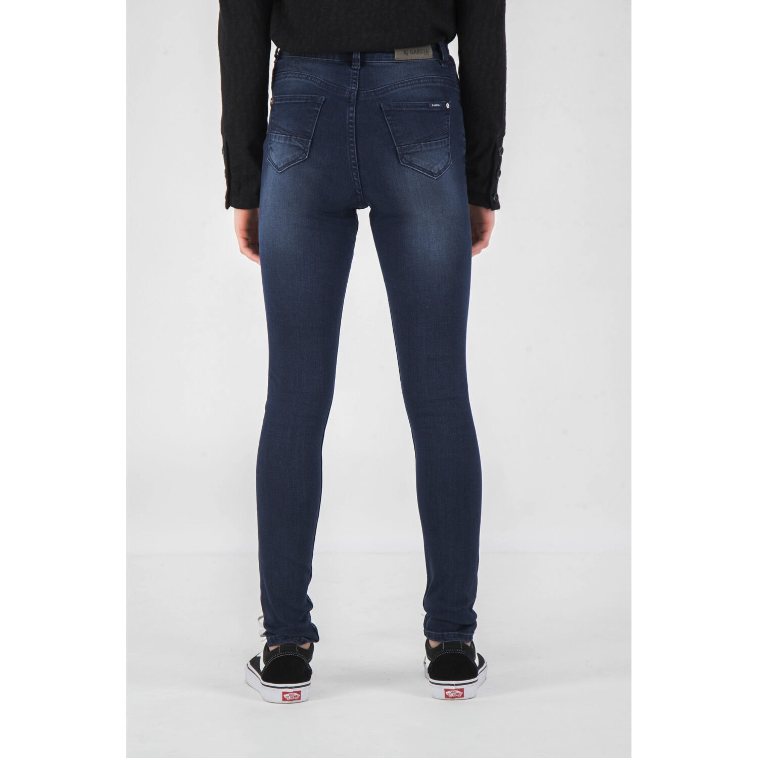 Garcia Pige Rianna Superslim Jeans Flow Denim - Dark Used
