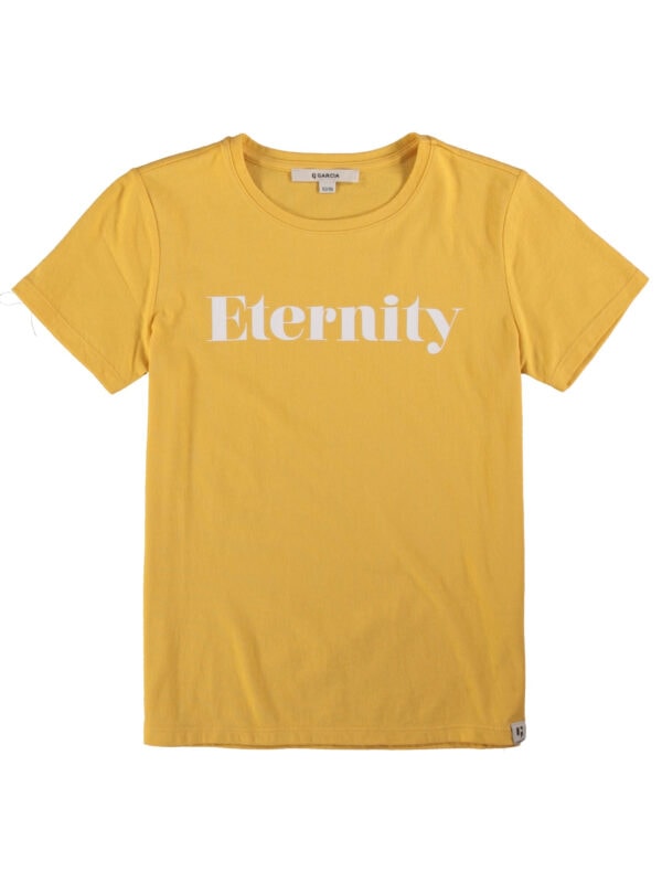 Garcia Pige T-shirt Eternity Yellow Dust