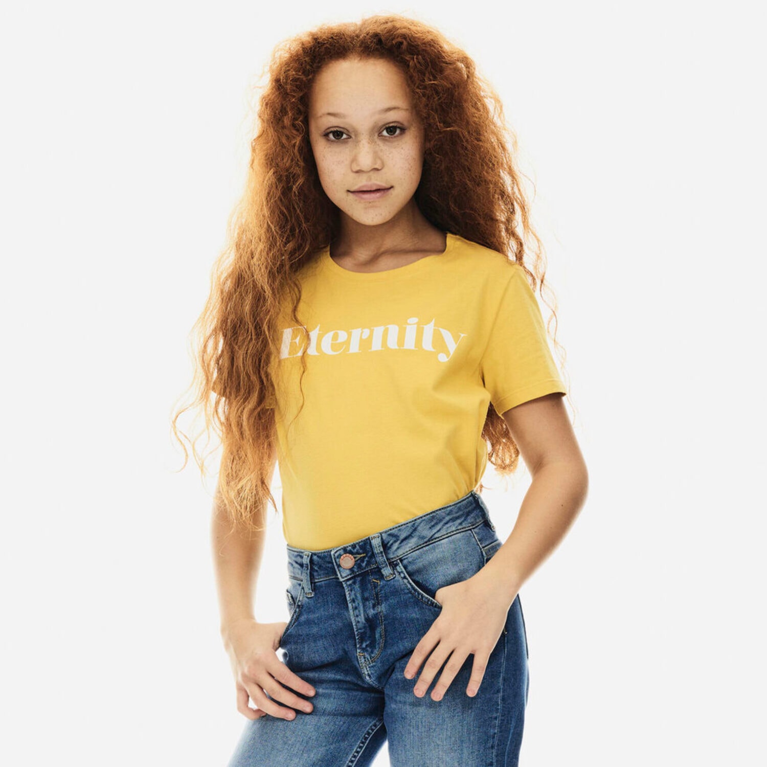 Garcia Pige T-shirt Eternity Yellow Dust
