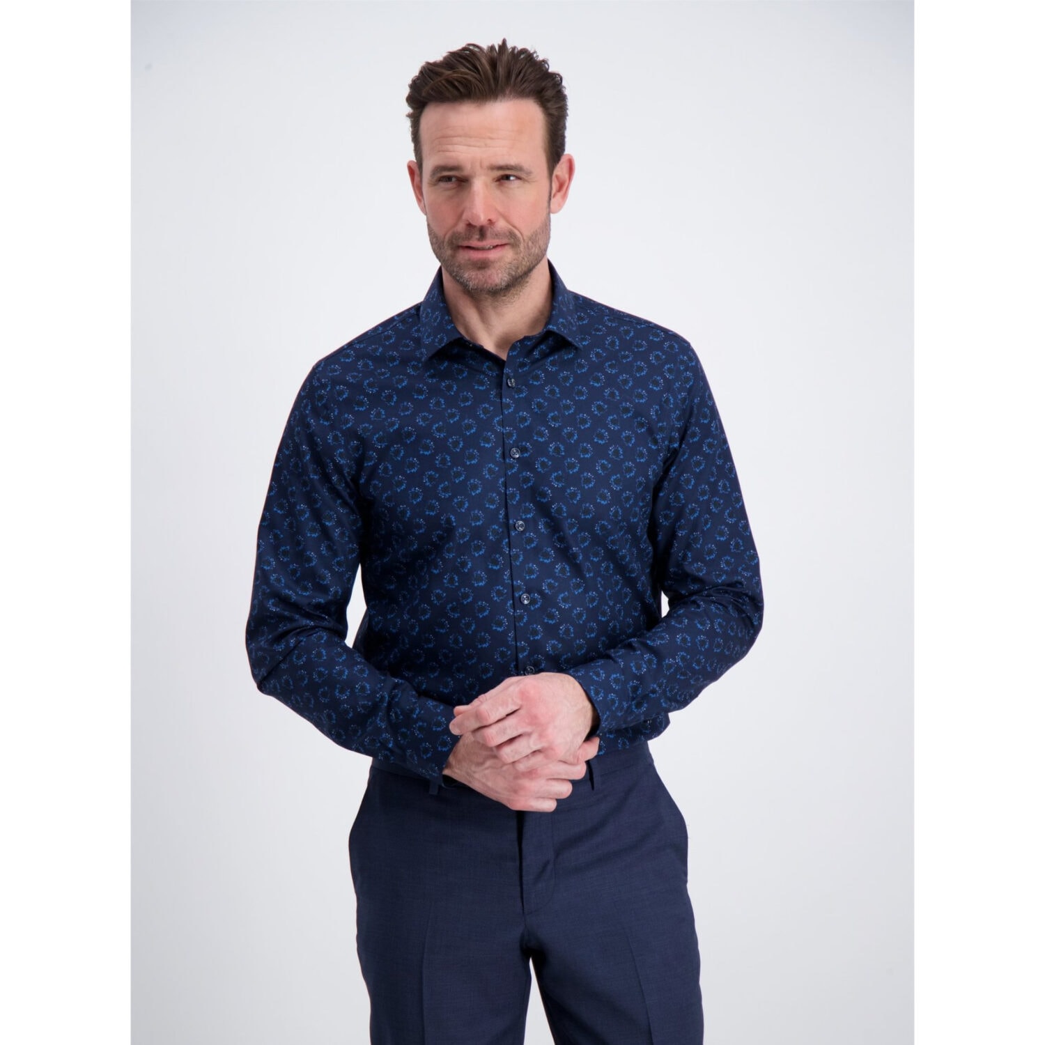 Lindbergh Technical Skjorte 30-242024 Blue