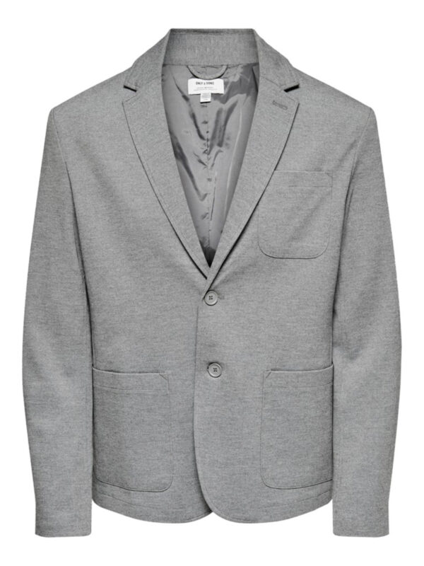 Only & Sons Mark Performance Blazer Lysegrå