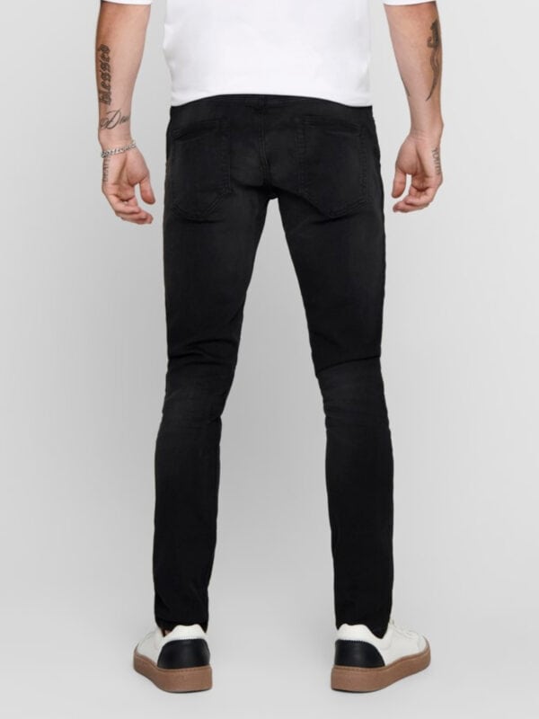 Only & Sons Onsloom Black Life Jog Slim Fit Jeans