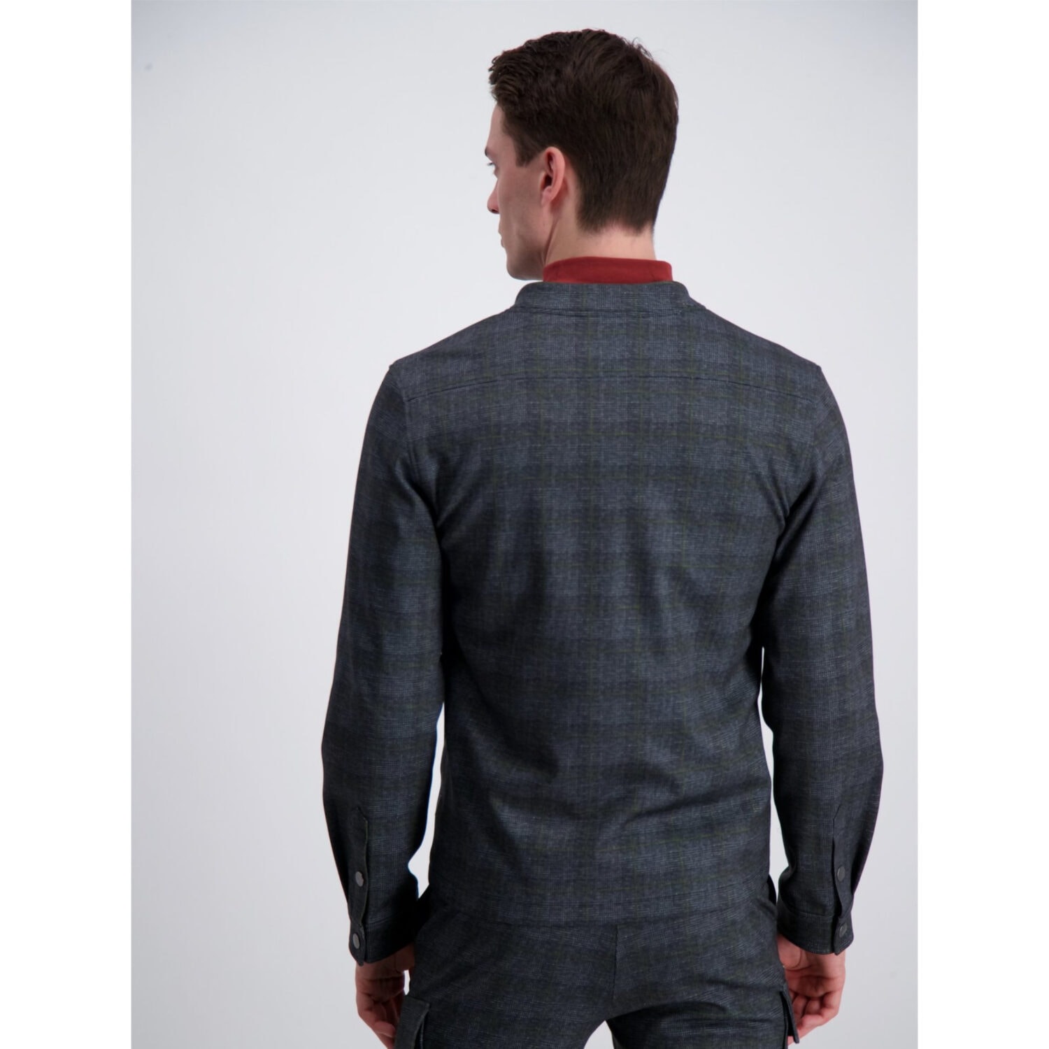 Lindbergh Overshirt Jakke Grey Check