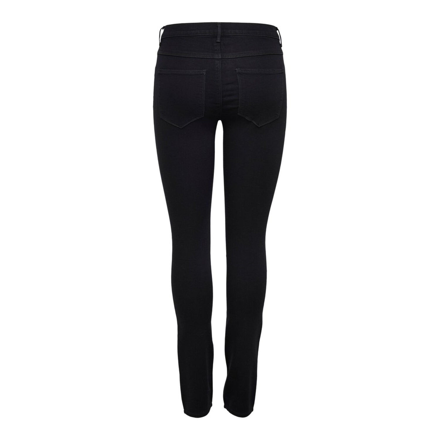 Only ONLRAIN REG SKINNY FIT JEANS Black Denim