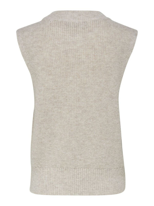 Only Paris Life Vest Knit Pumice Stone