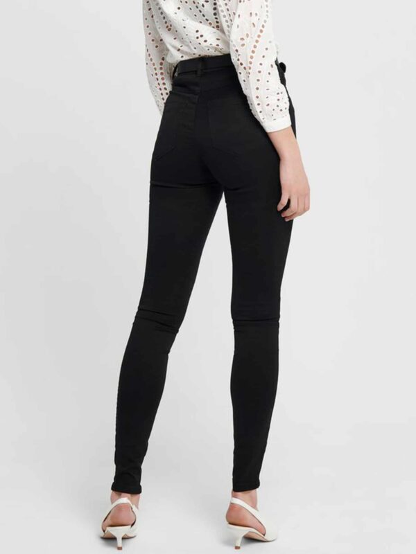 Only Royal Life High Skinny Jeans Black