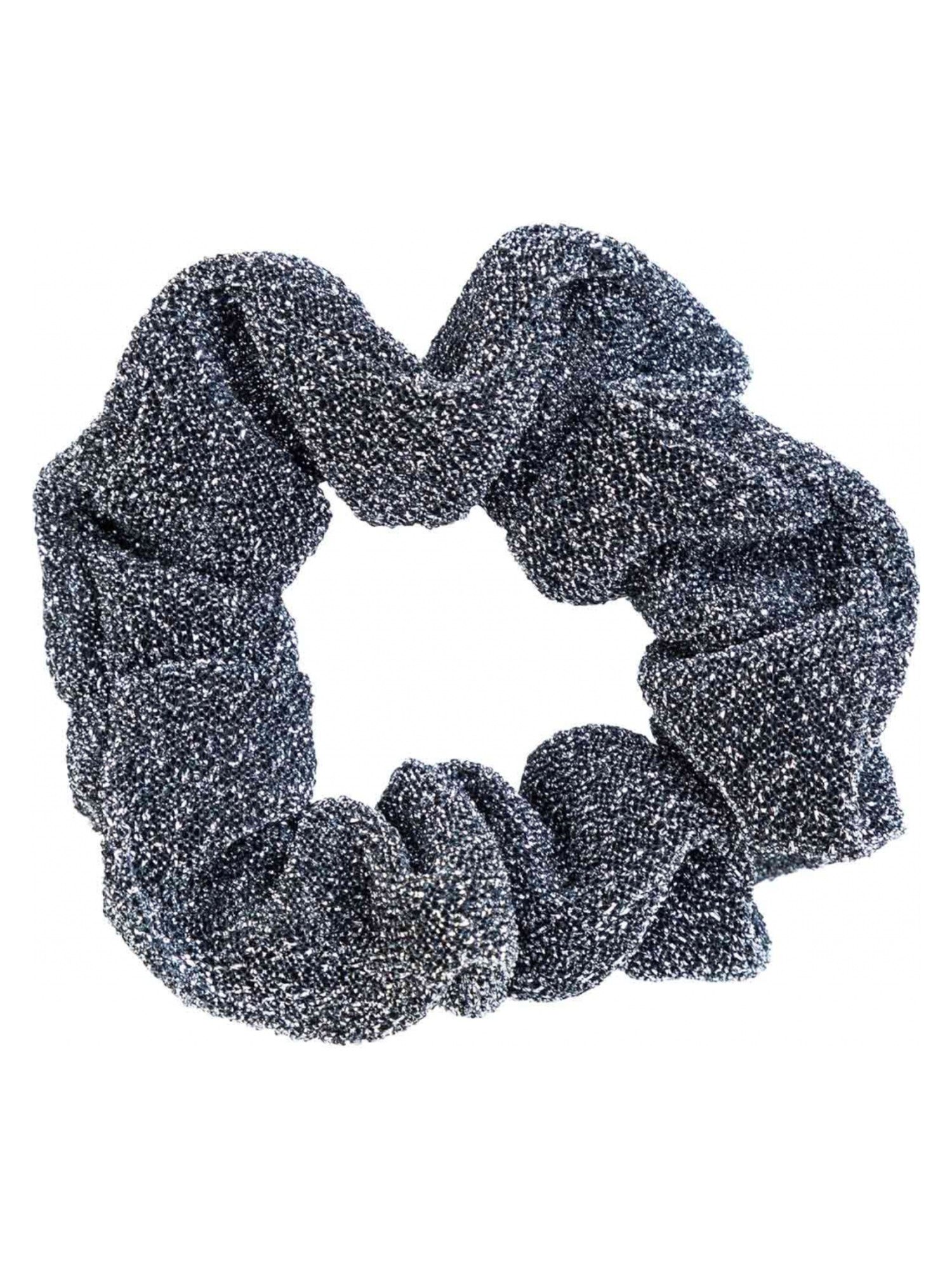 Athlecia Rabia Glitter Scrunchie Silver