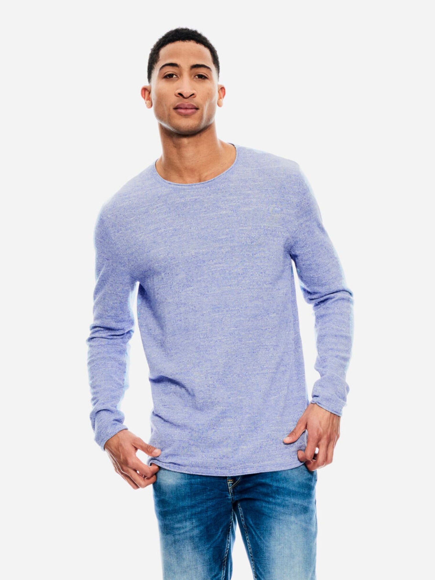 Garcia Pullover GS110231 Blue Glow