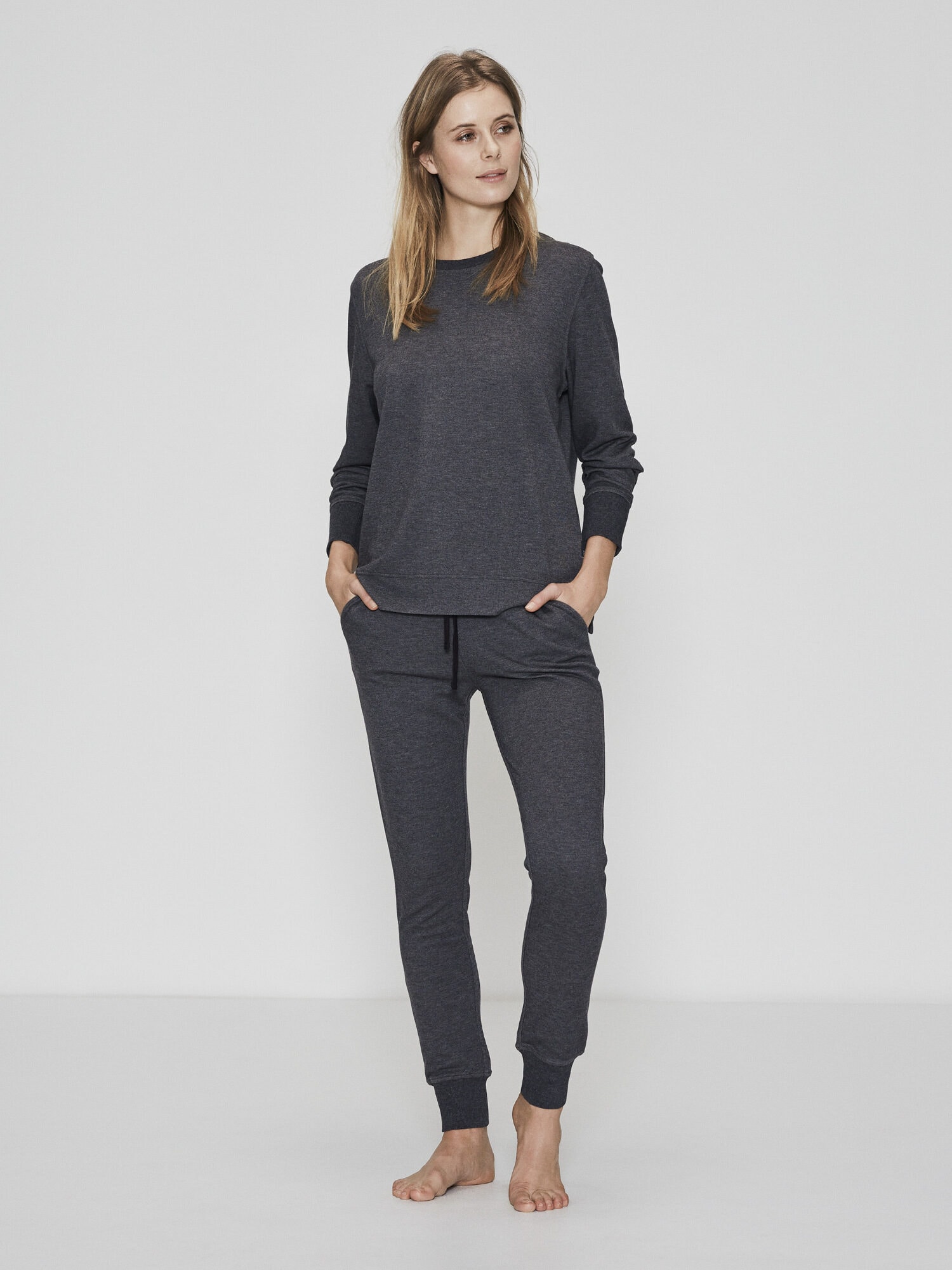 JBS of Denmark Sweat Pants Bamboo Koksgrå