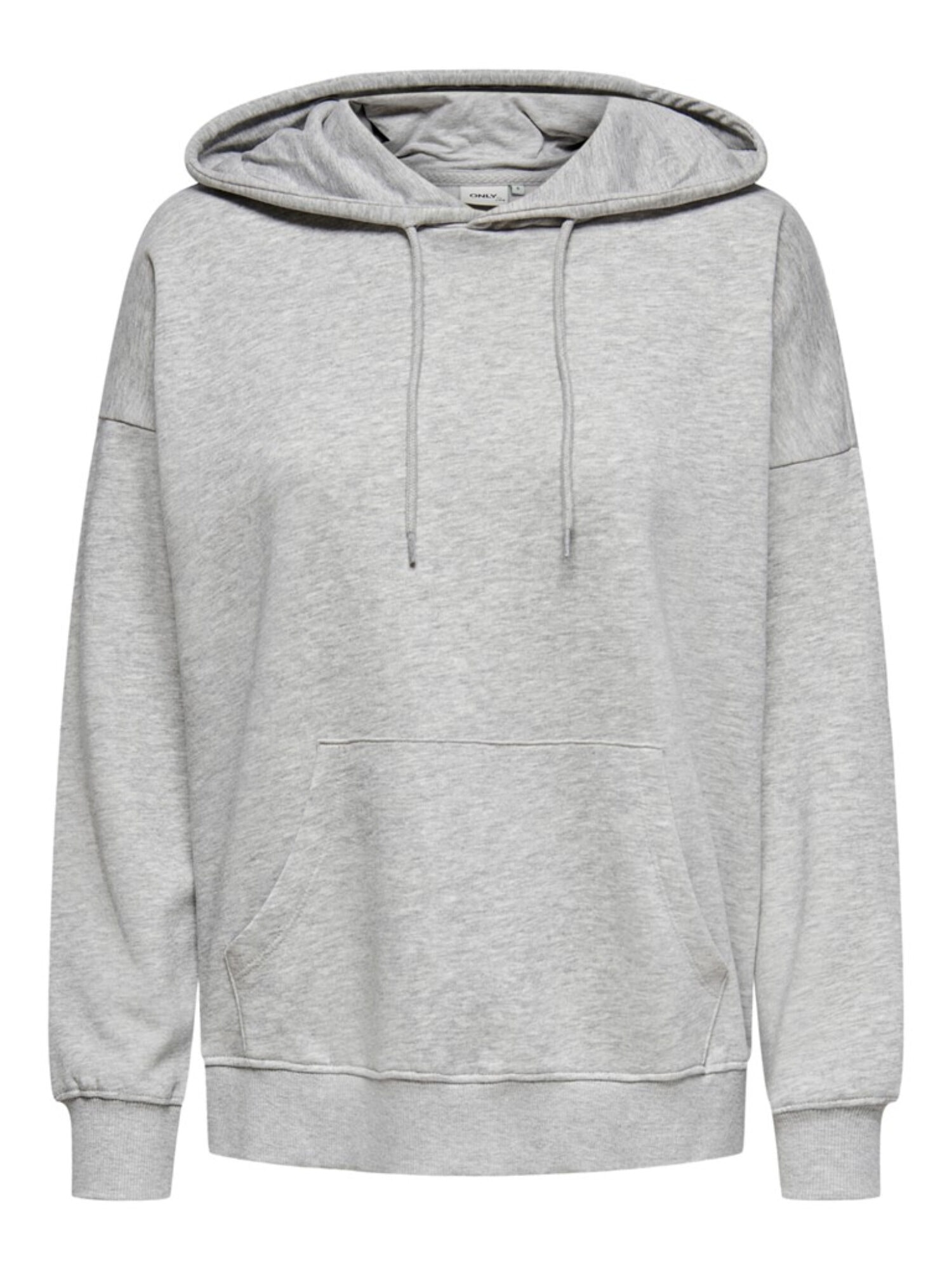 Only FEEL LIFE L/S HOOD Sweat Light Grey Melange