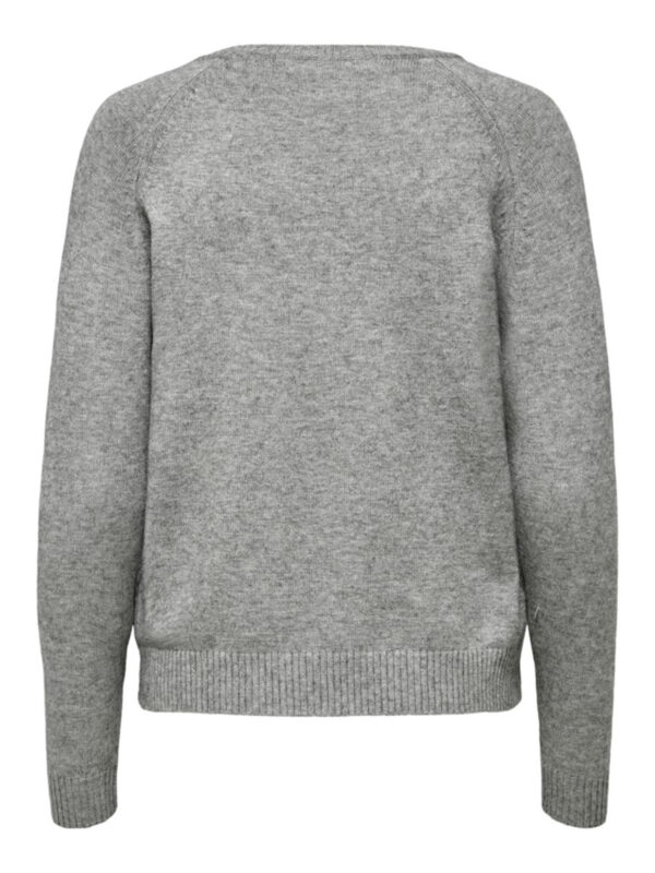 Only Lesly Kings Pullover MEDIUM GREY MELANGE