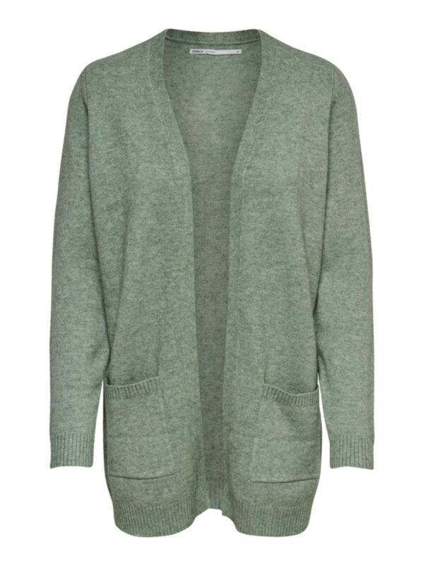 Only Lesly Open Cardigan Basil W. MELANGE