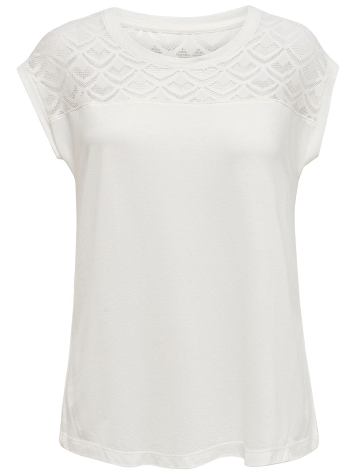 Only Nicole Life Mix Top White
