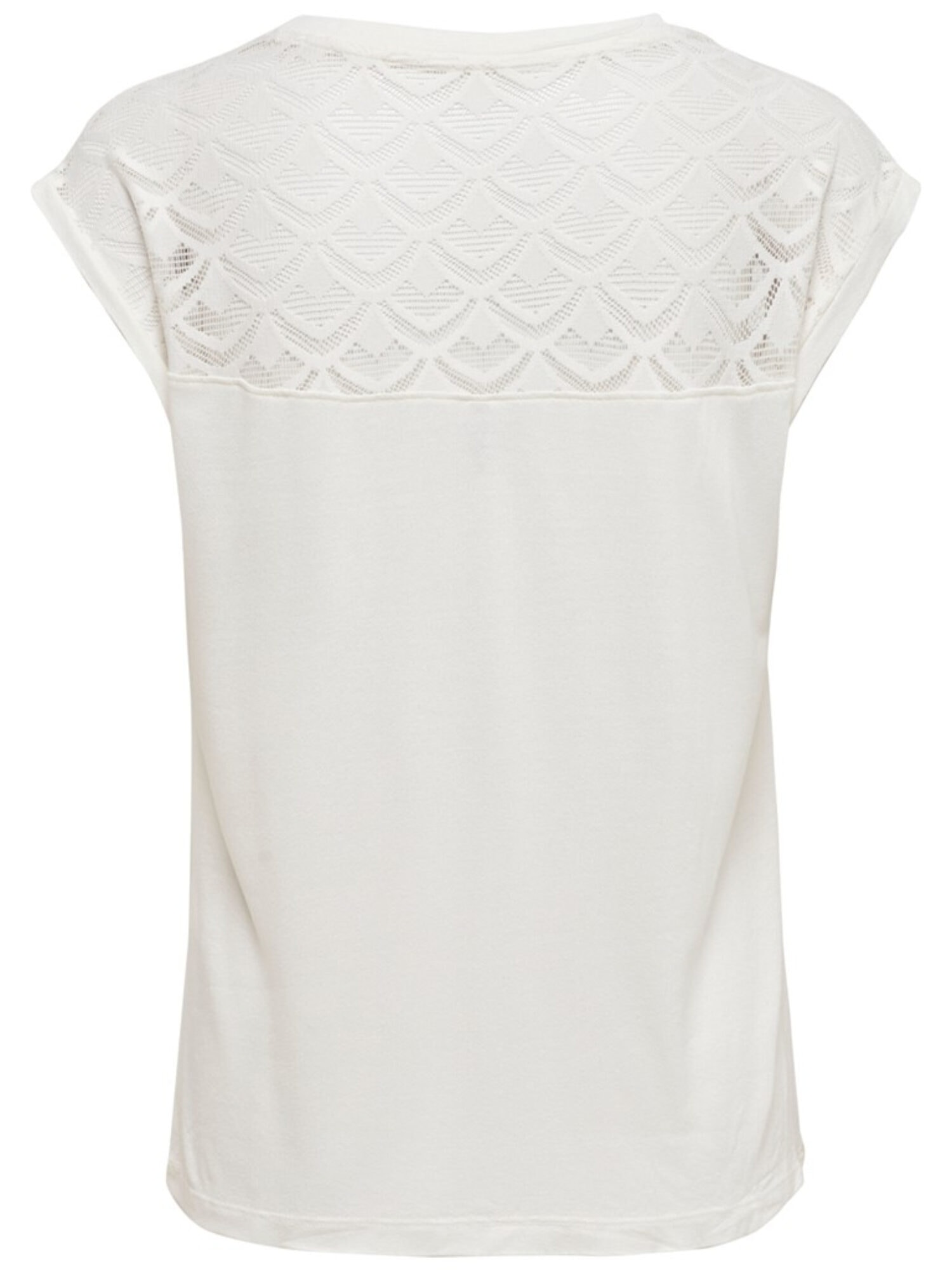 Only Nicole Life Mix Top White