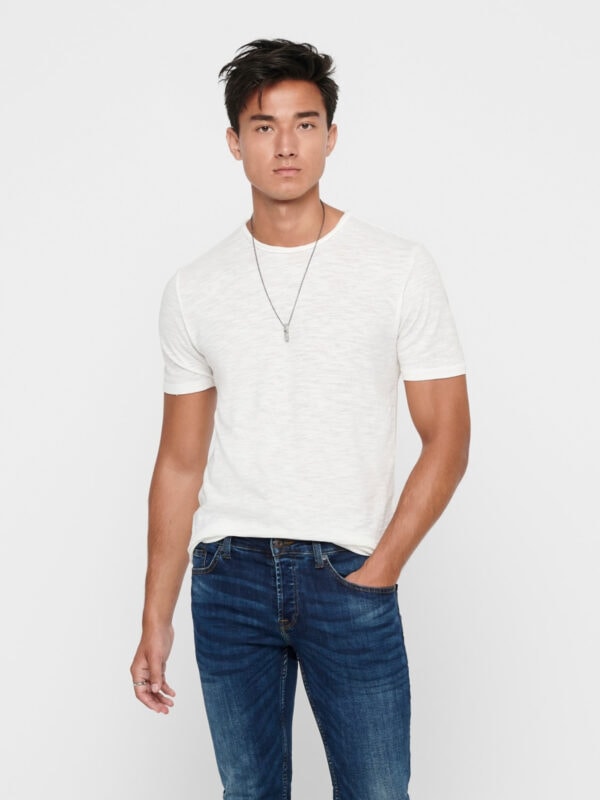 Only & Sons Albert Life New SS Tee White
