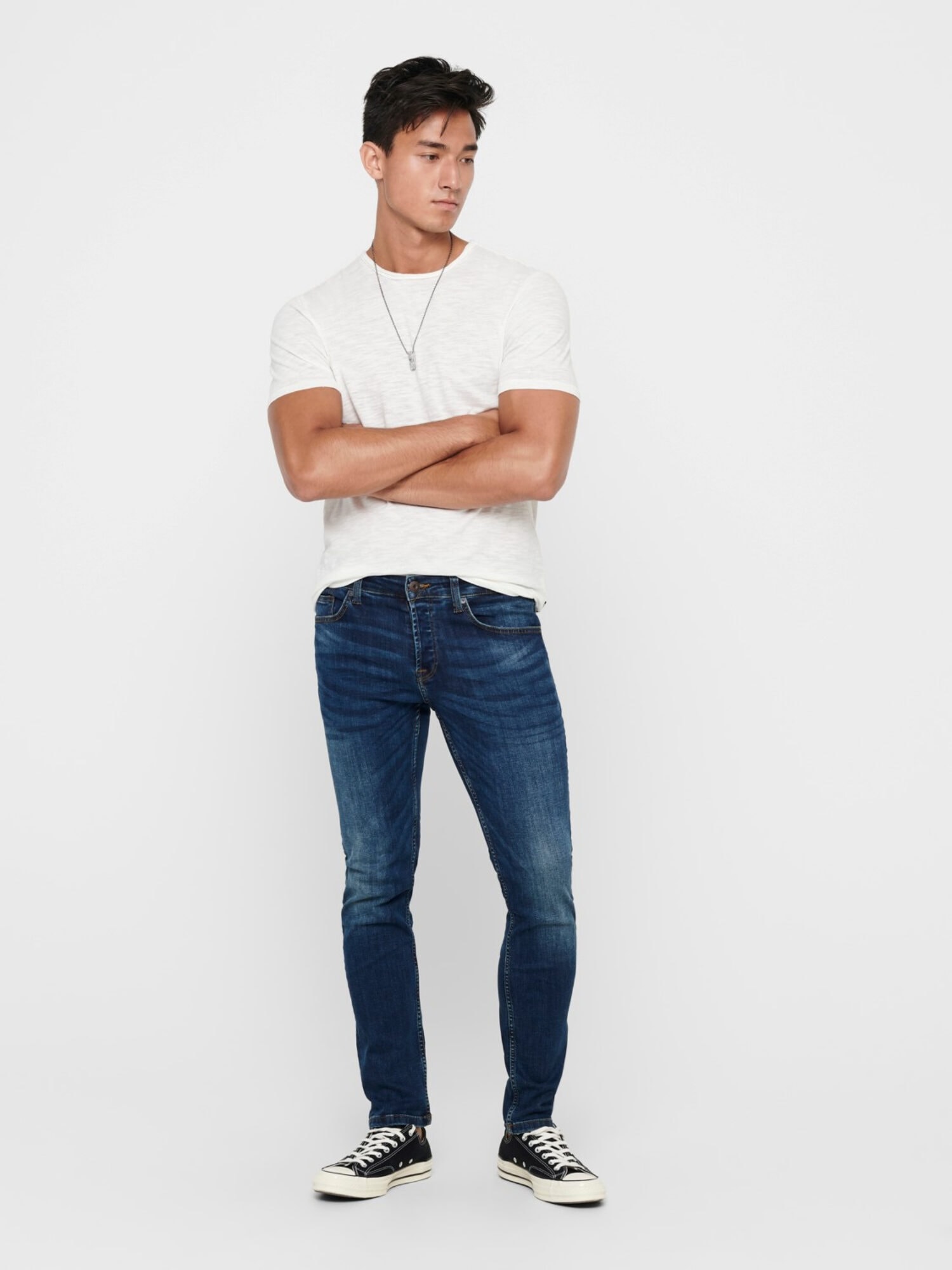Only & Sons Albert Life New SS Tee White
