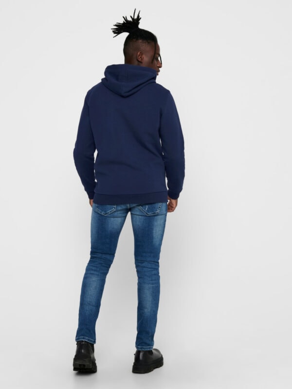 Only & Sons Ceres Life Zip Hoodie Sweat Dress Blues
