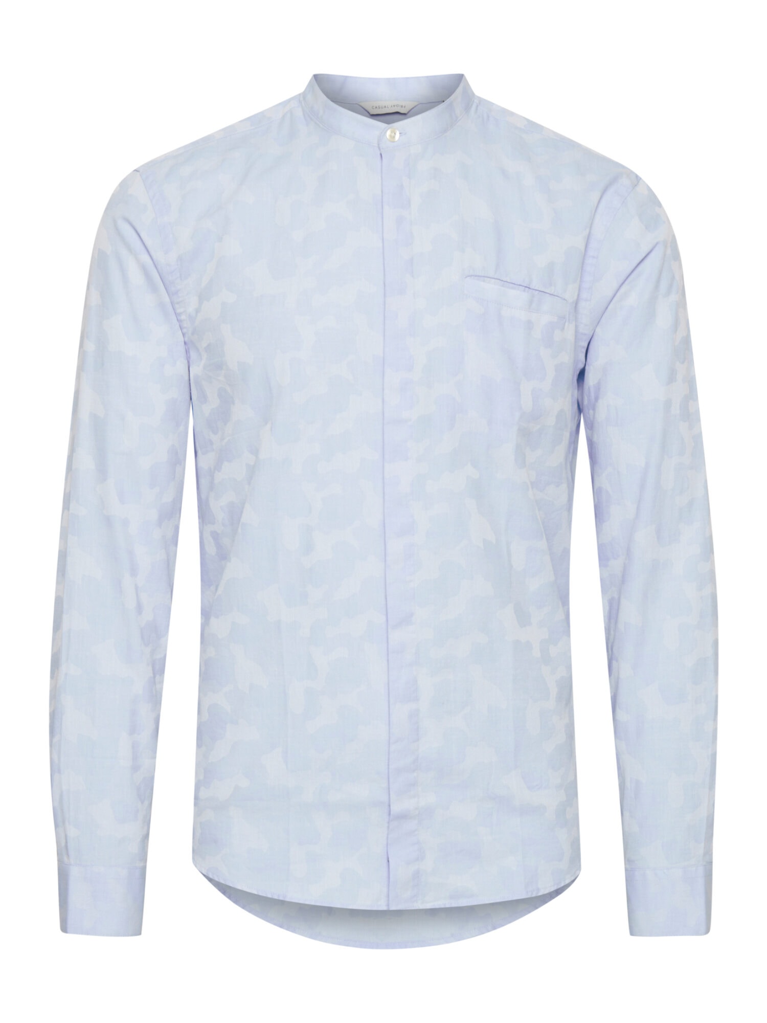 Casual Friday Anton CC Camo Skjorte Chambray Blue
