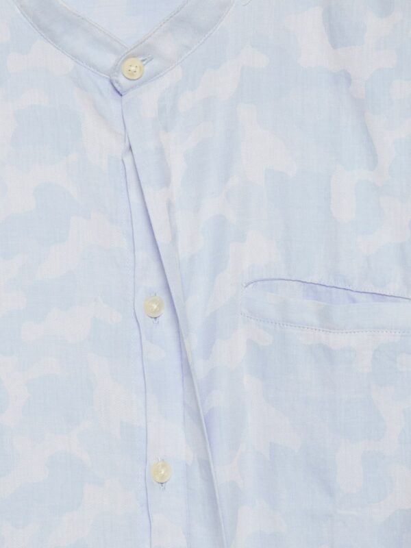 Casual Friday Anton CC Camo Skjorte Chambray Blue