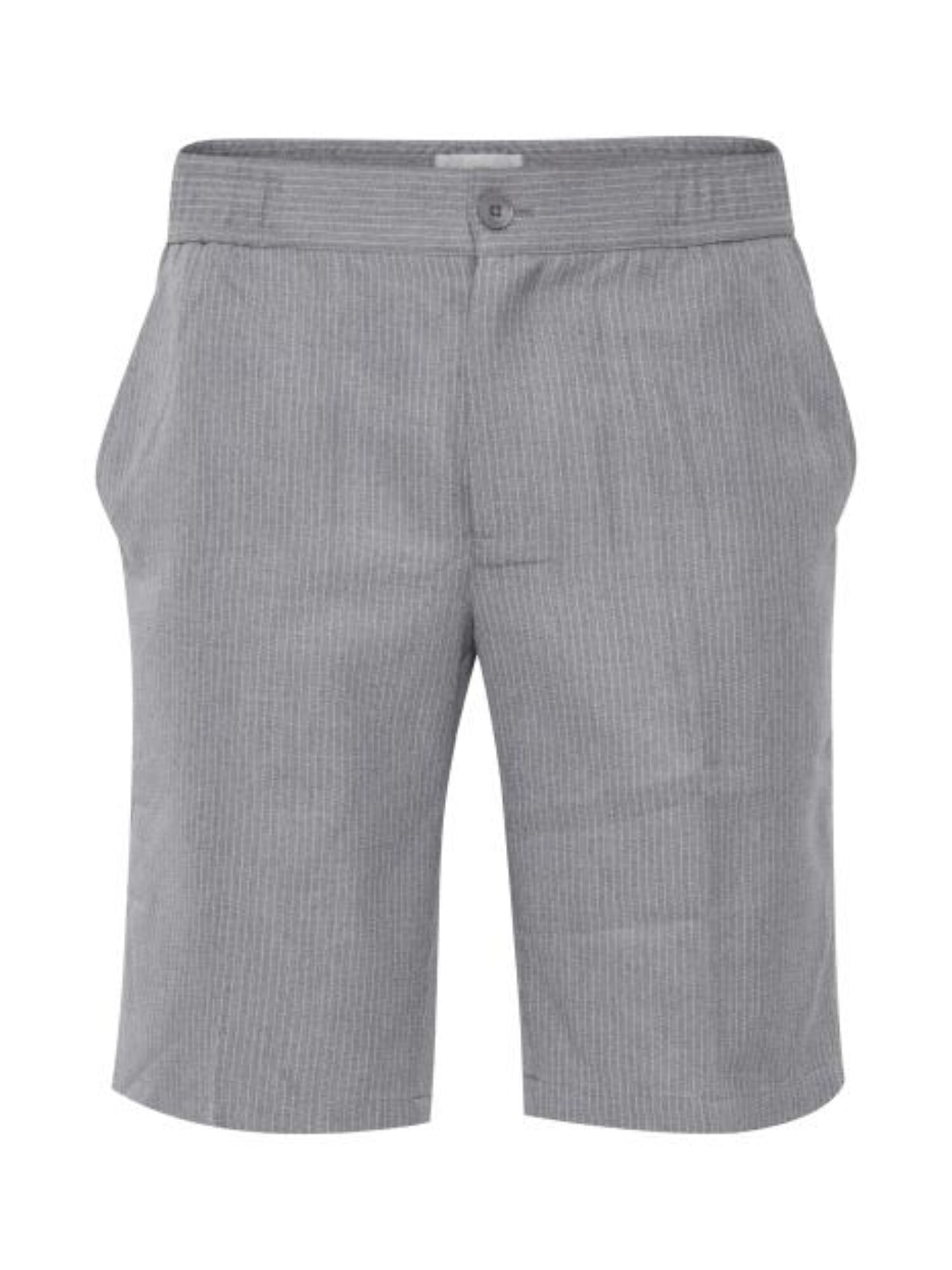 Casual Friday Pagh Pinstriped Shorts Light Grey