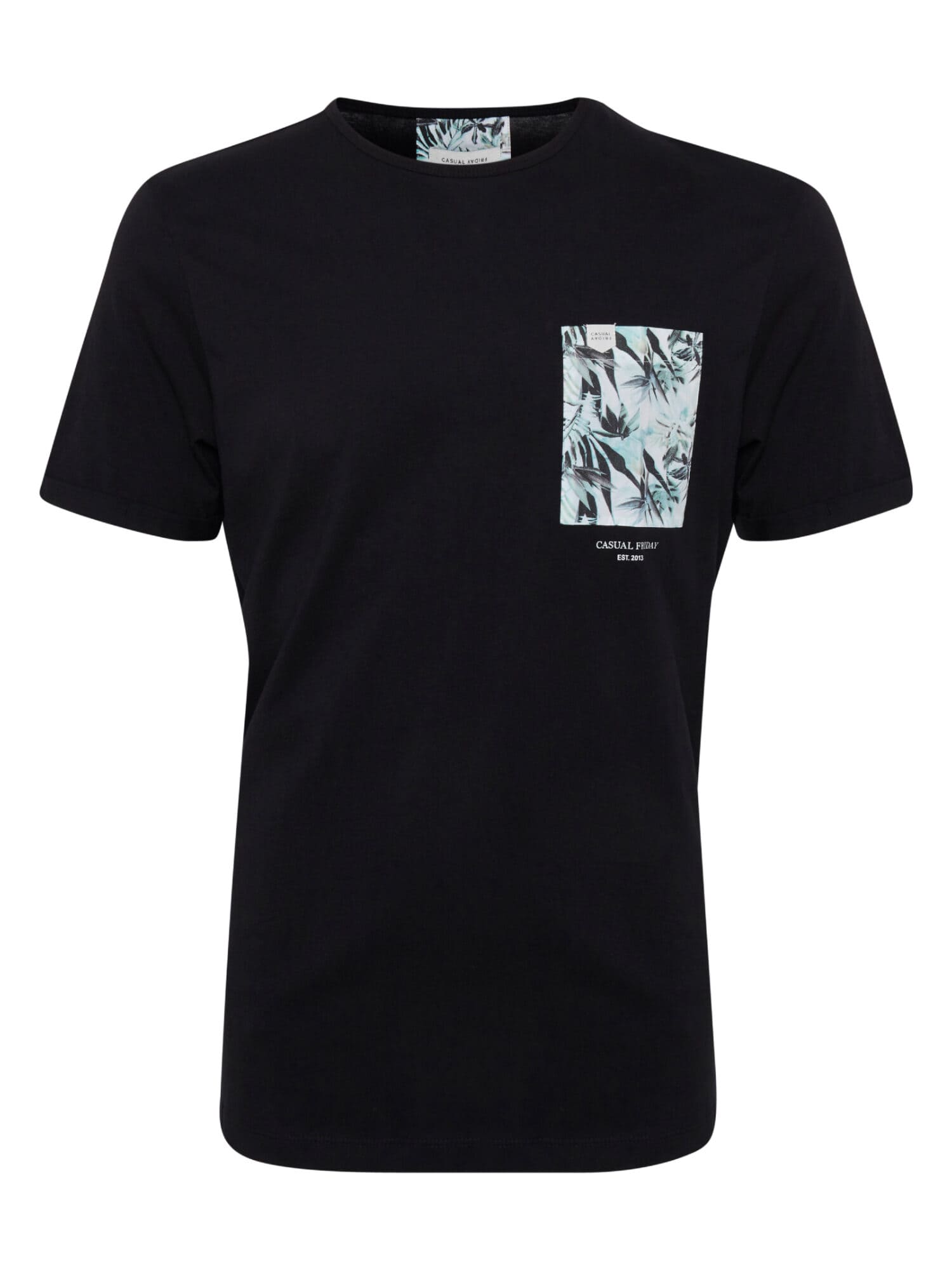 Casual Friday Palm Pocket T-shirt Black