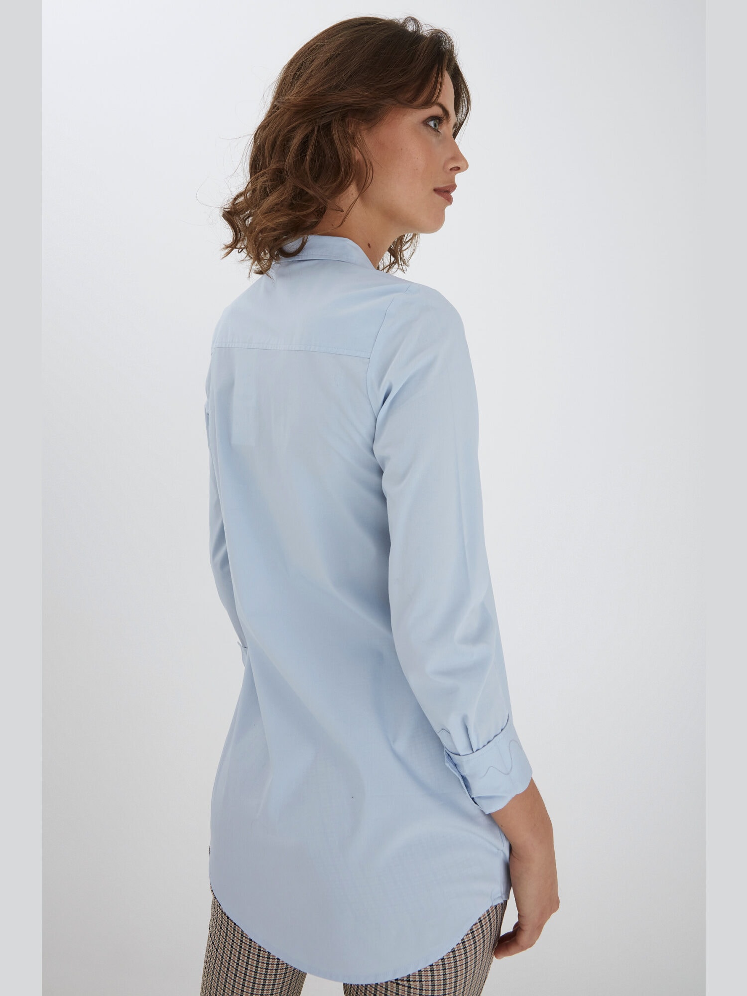 Fransa FRZASHIRT 6 Skjorte Cashmere - Tøjkurven Blue