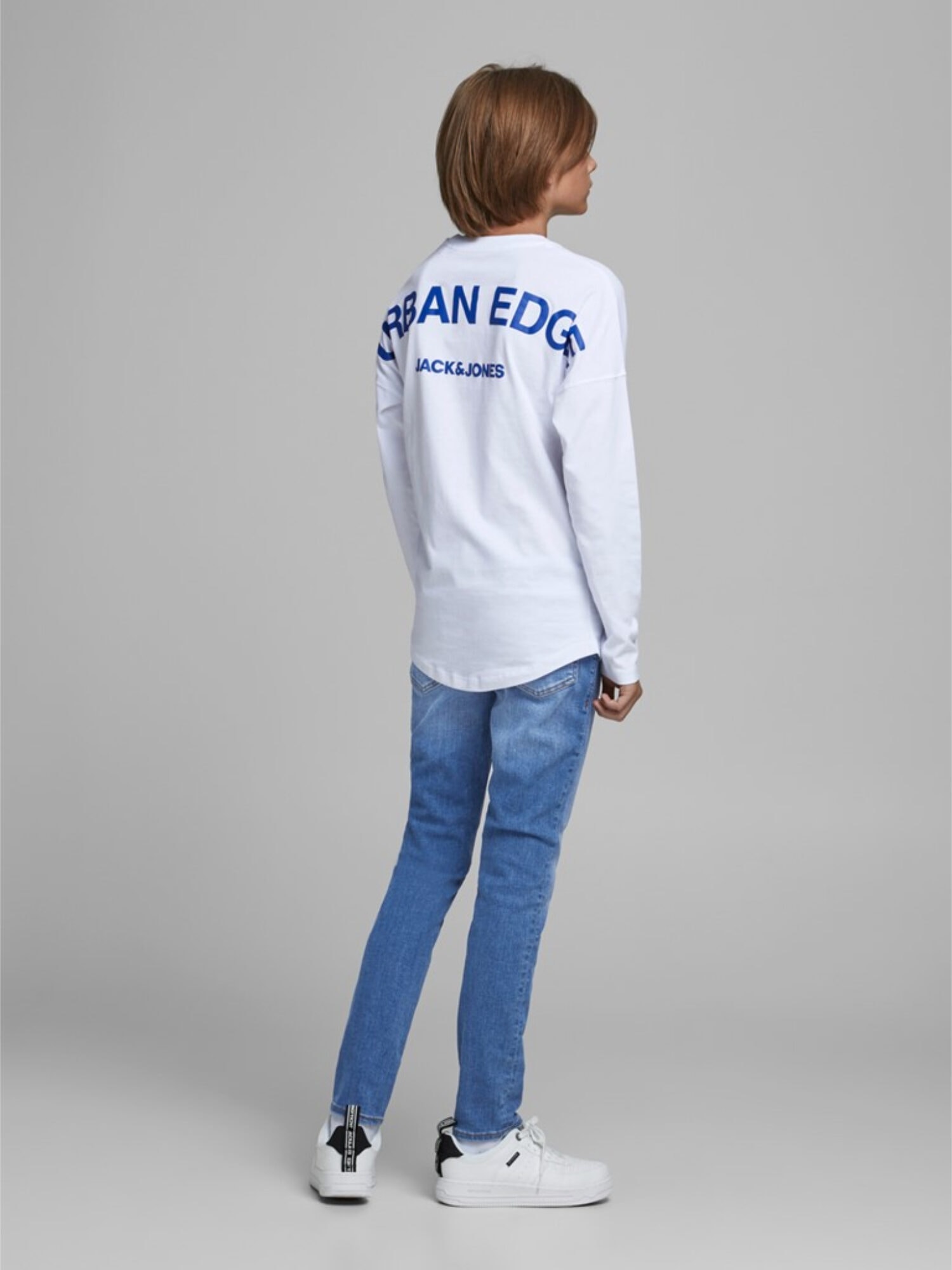 Jack & Jones Junior Liam Skinny Fit Jeans Blue Denim