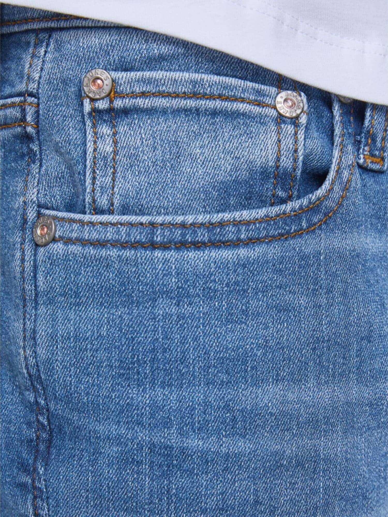 Jack & Jones Junior Liam Skinny Fit Jeans Blue Denim