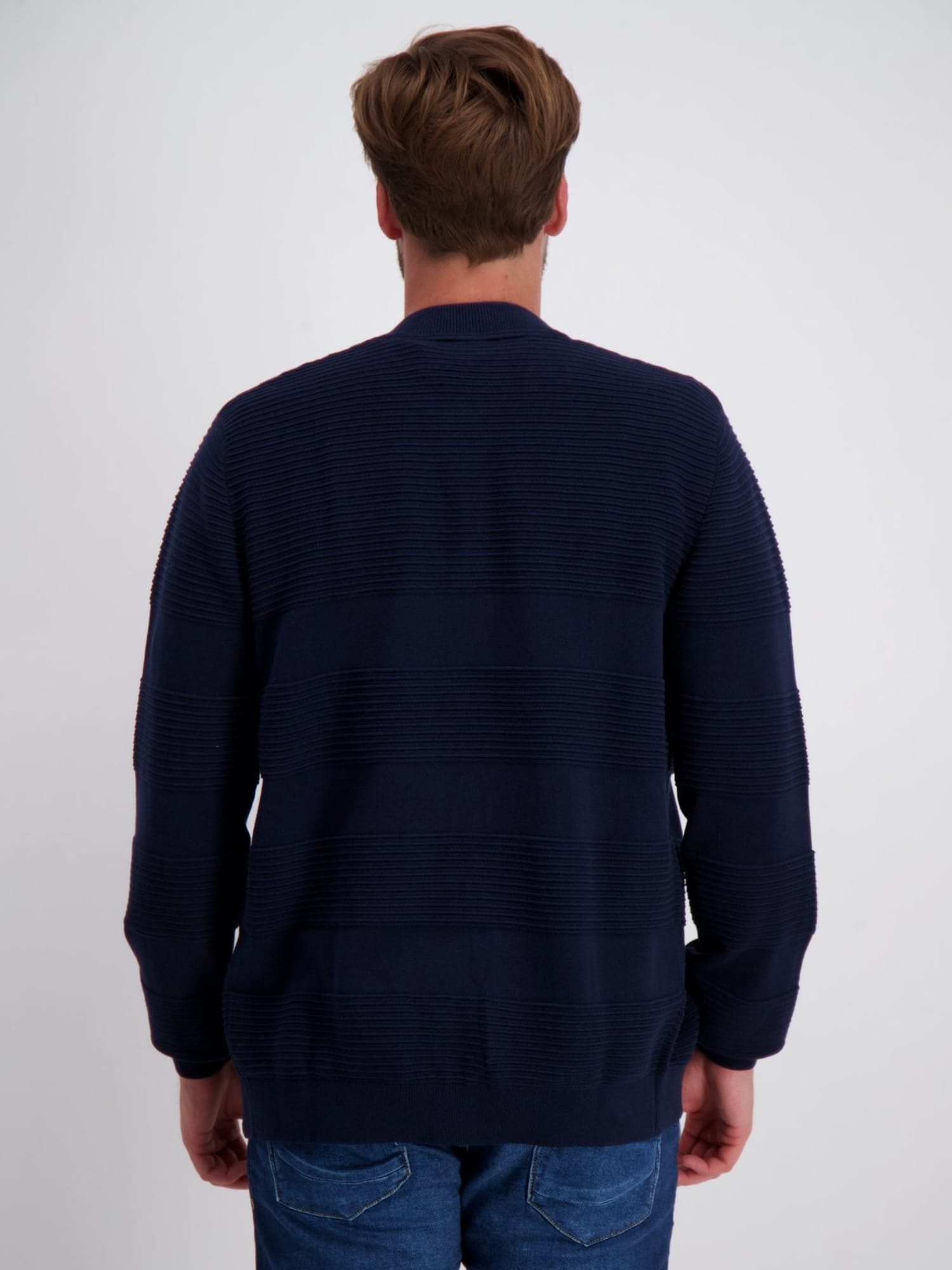 Jack´s Sportswear Intl. Cardigan 3831016 Navy Tøjkurven