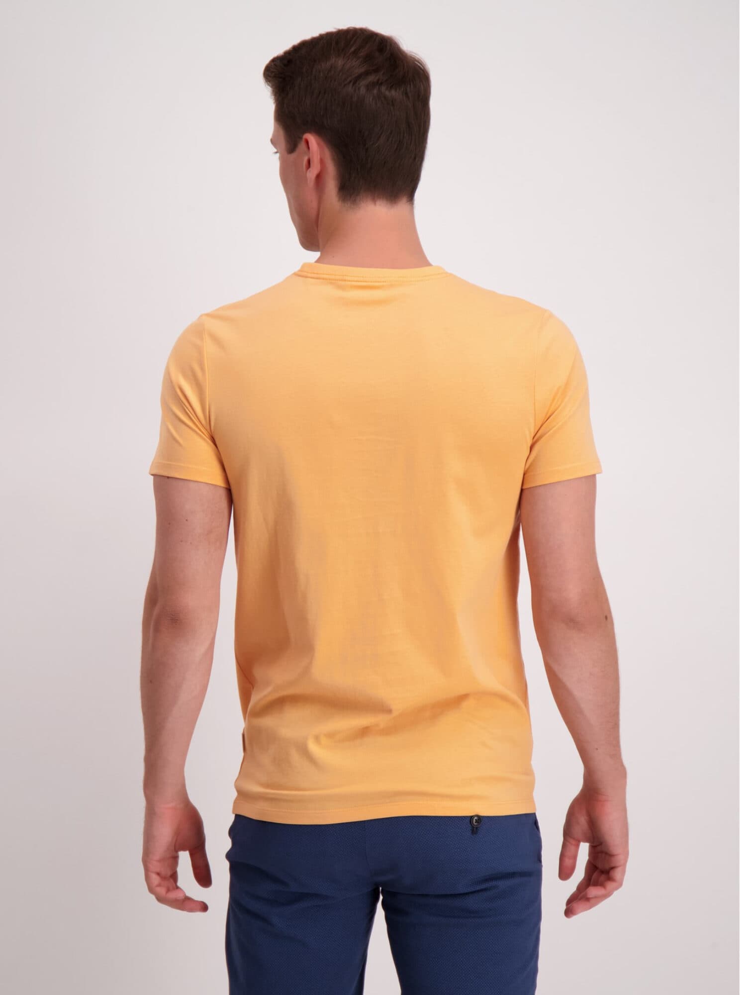 Lindbergh White Copenhagen T-shirt Orange