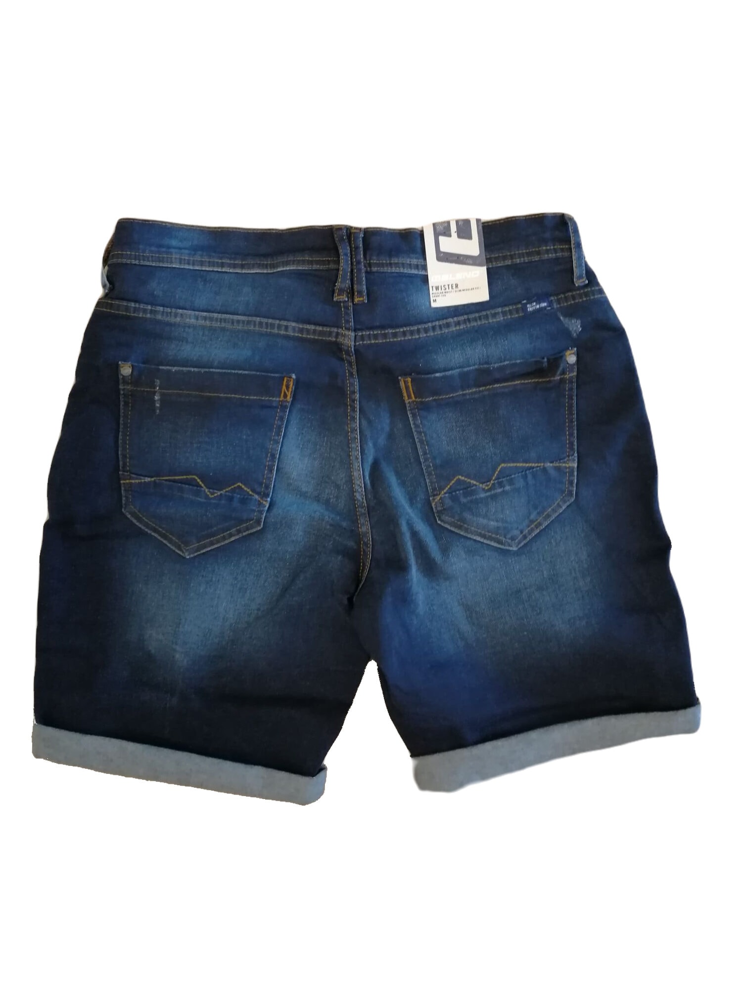 Blend Denim Shorts 20711771 Denim Dark Blue