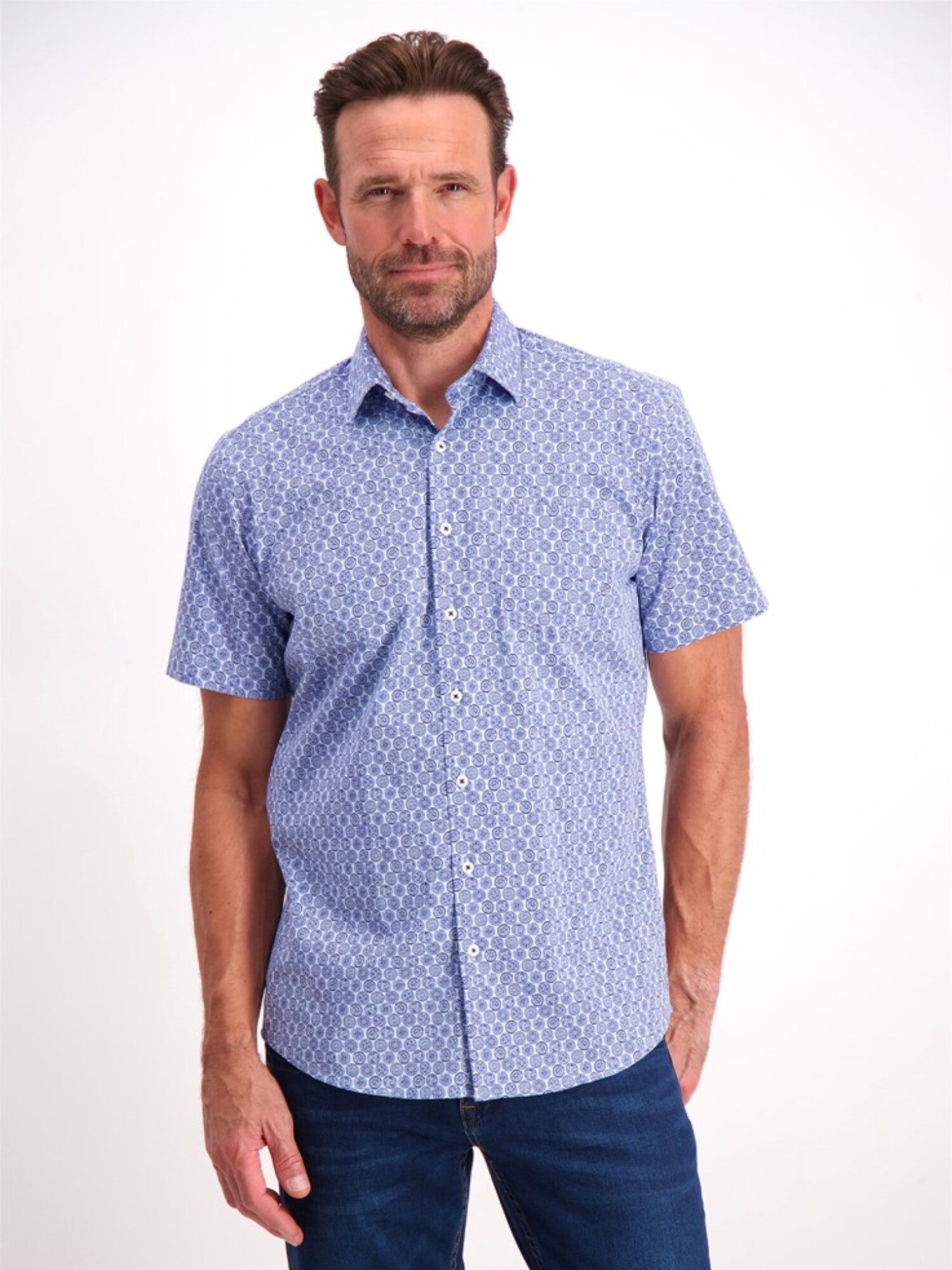 Jack´s Skjorte 3-230027 Blue